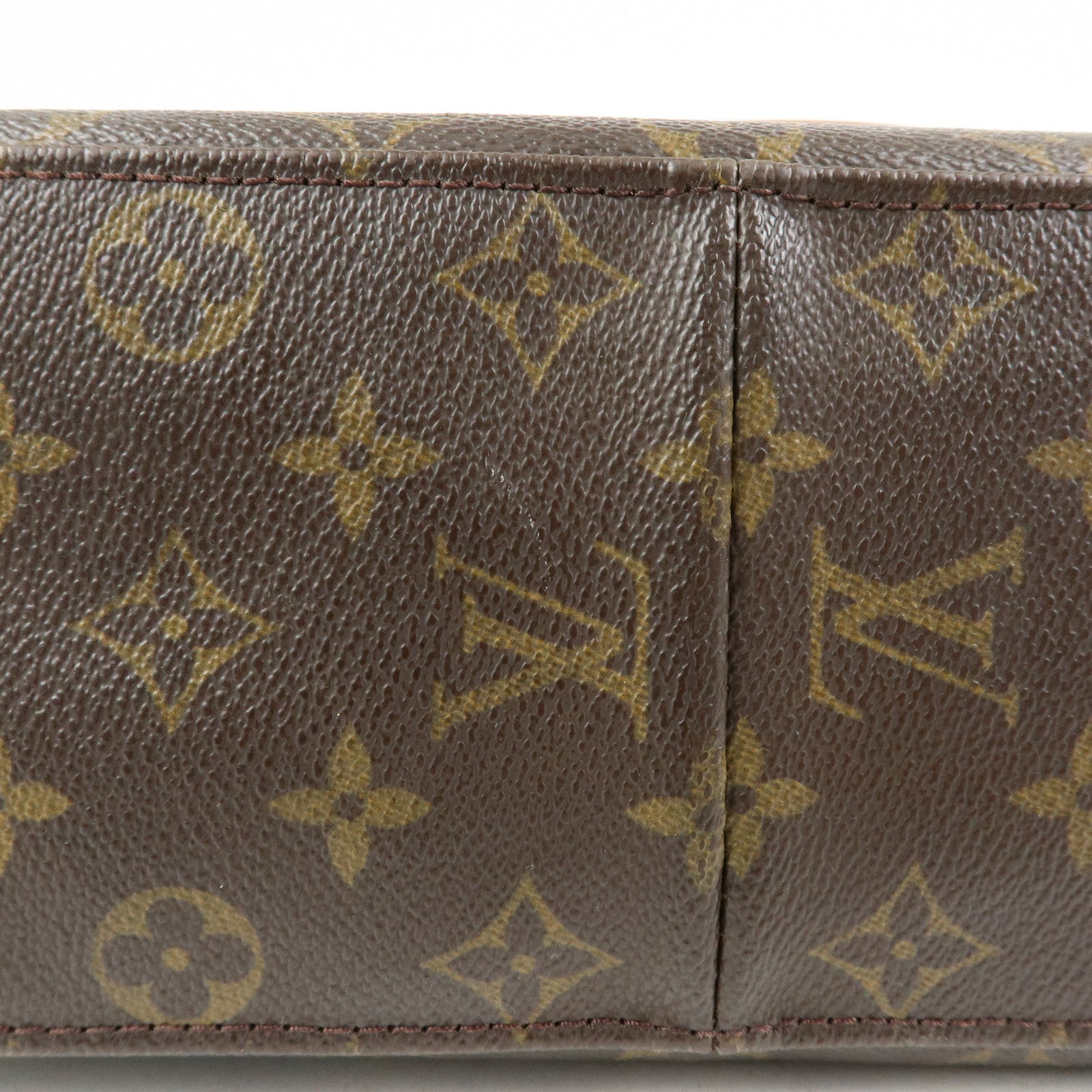 Louis Vuitton Monogram Looping GM Shoulder Bag Brown M51145