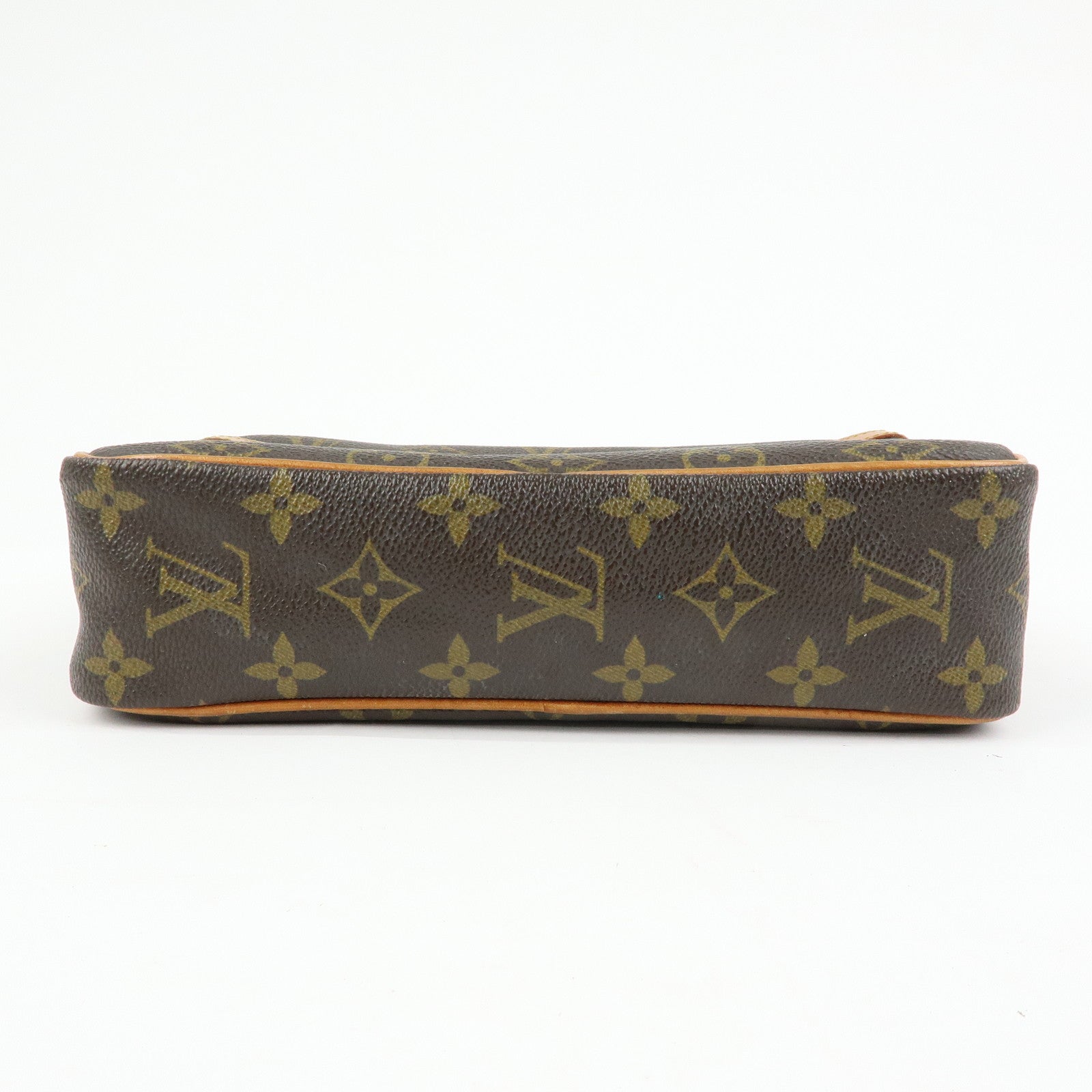 Louis Vuitton Monogram Compiegne 23 Pouch Clutch Bag Brown M51847