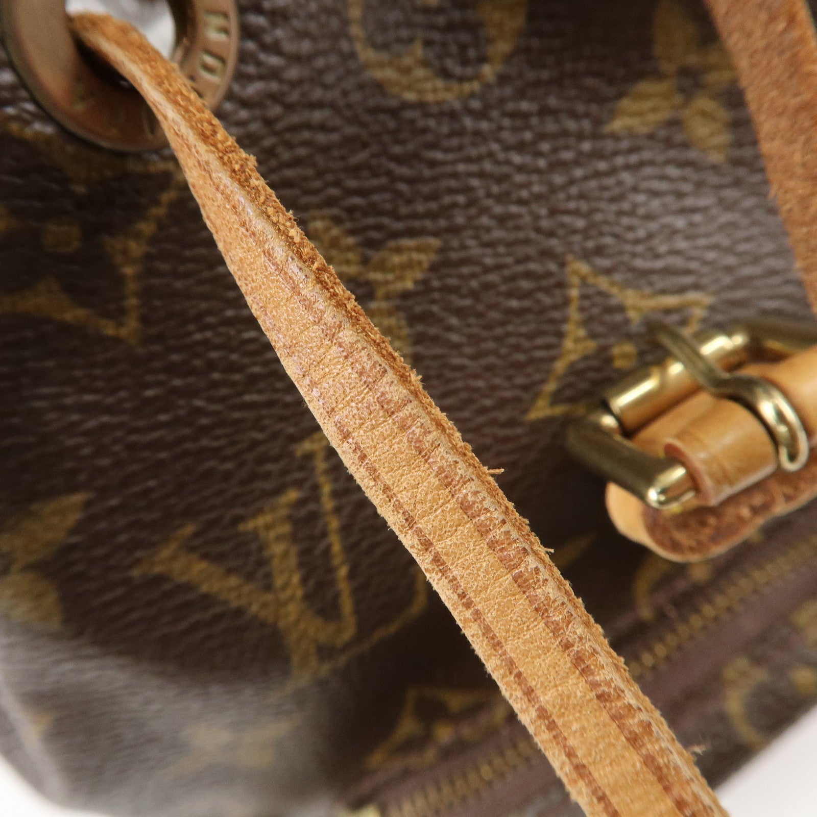 Louis Vuitton Monogram Mini Montsouris Back Pack Brown M51137 Used
