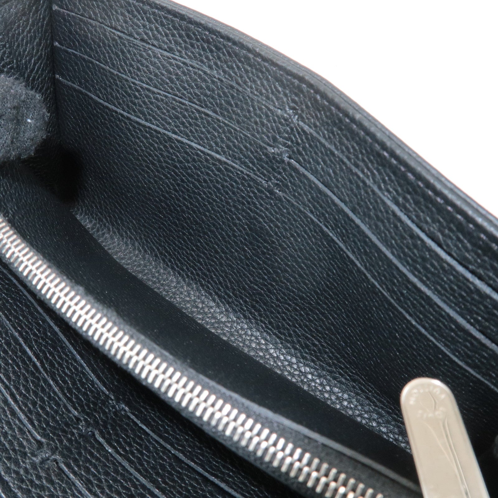 Louis Vuitton Monogram Mahina Portefeuille Iris Wallet Noir M60143 Used