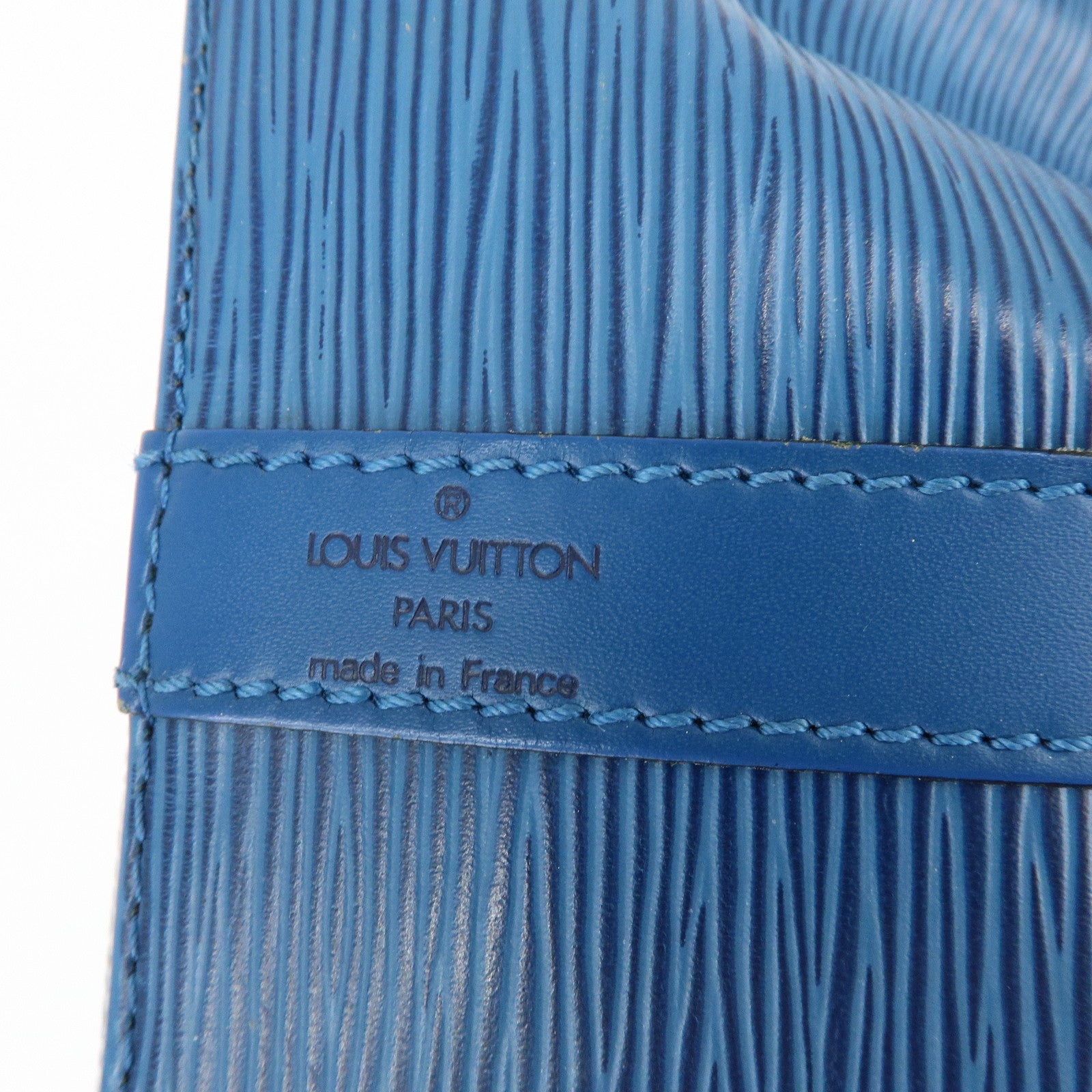 Louis Vuitton Epi Petit Noe Shoulder Hand Bag Toledo Blue M44105