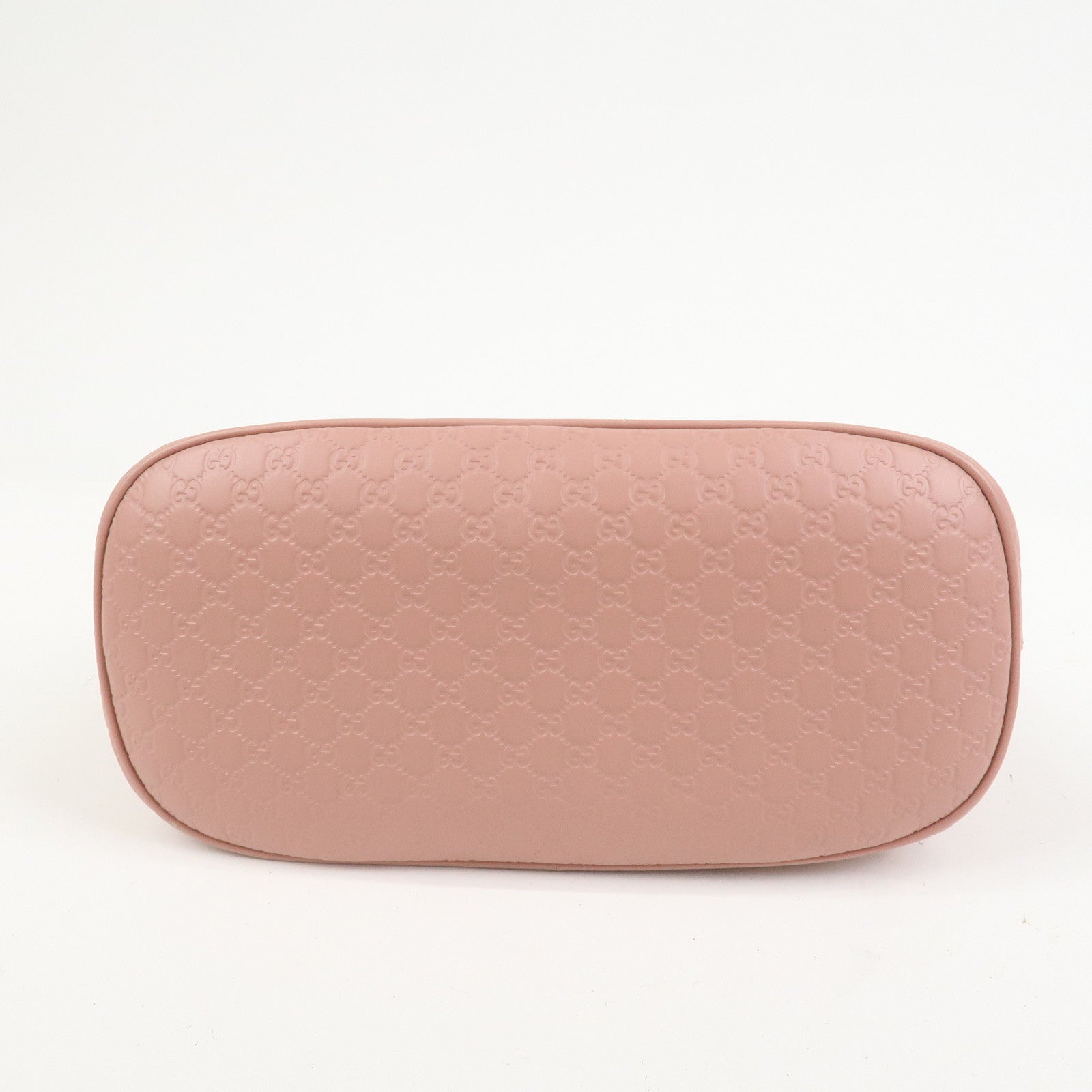 GUCCI Micro Guccissima Leather 2Way Hand Shoulder Bag Pink 449654