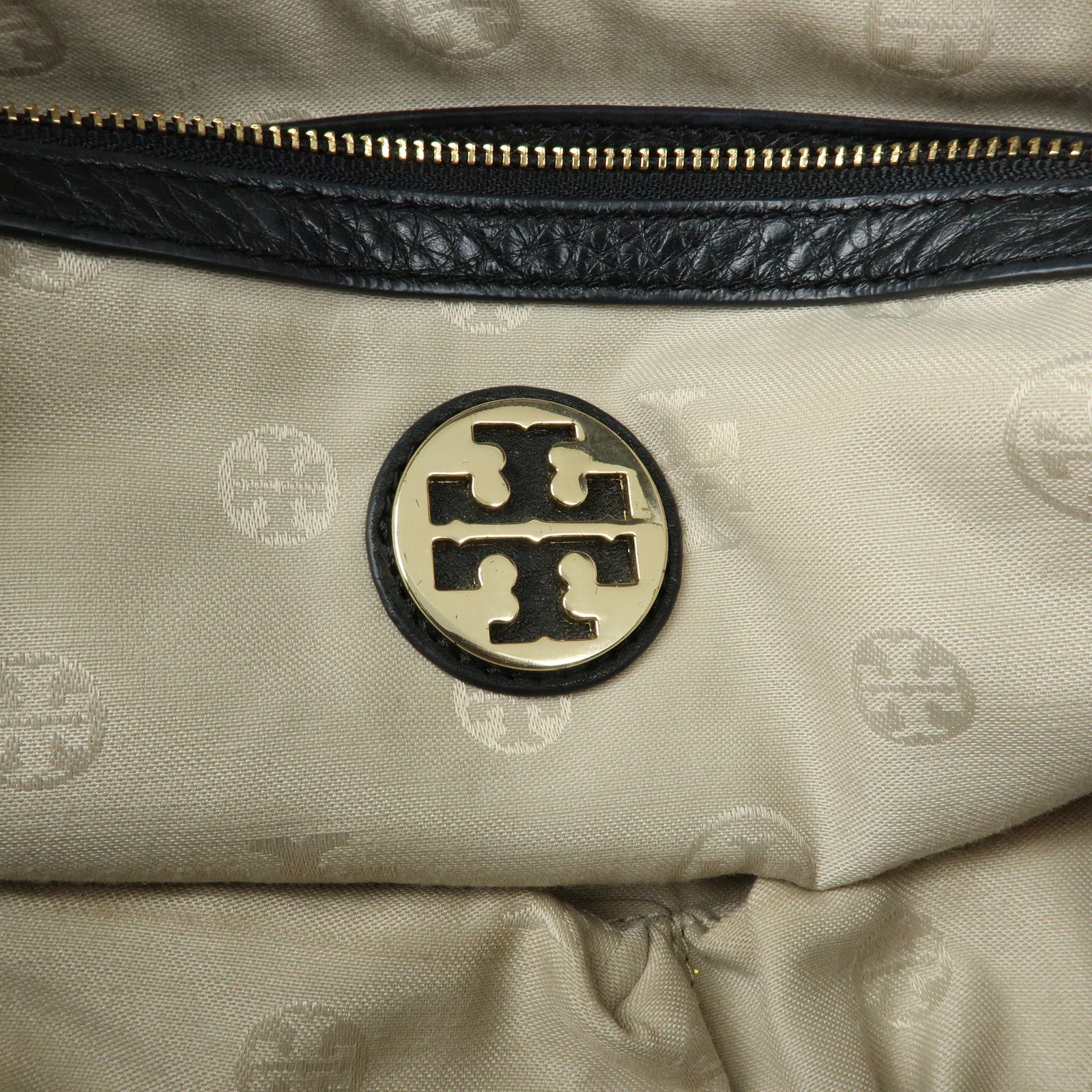 TORY BURCH Amanda Leather 2Way Bag Hand Bag Shoulder Bag Black