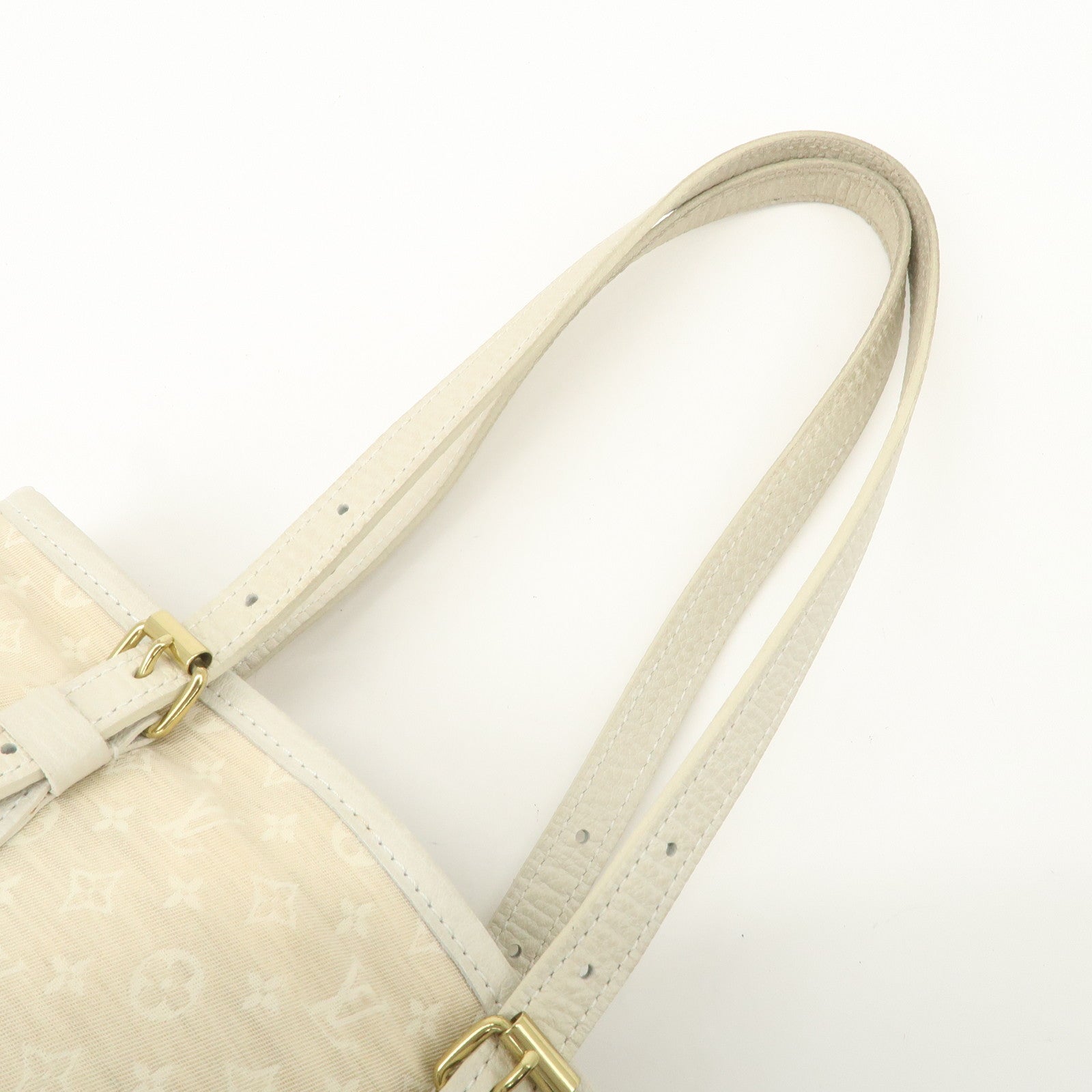 Louis Vuitton Monogram Mini Lin Bucket PM Hand Bag M95316