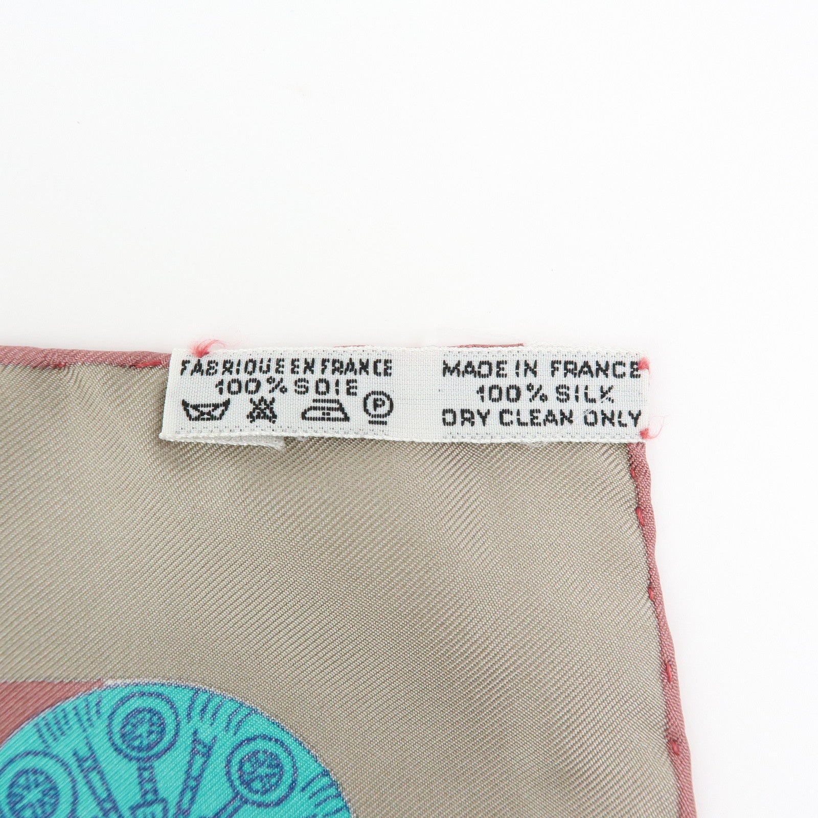 HERMES Carre 90 Silk 100% Scarf TORANA Red Purple Green