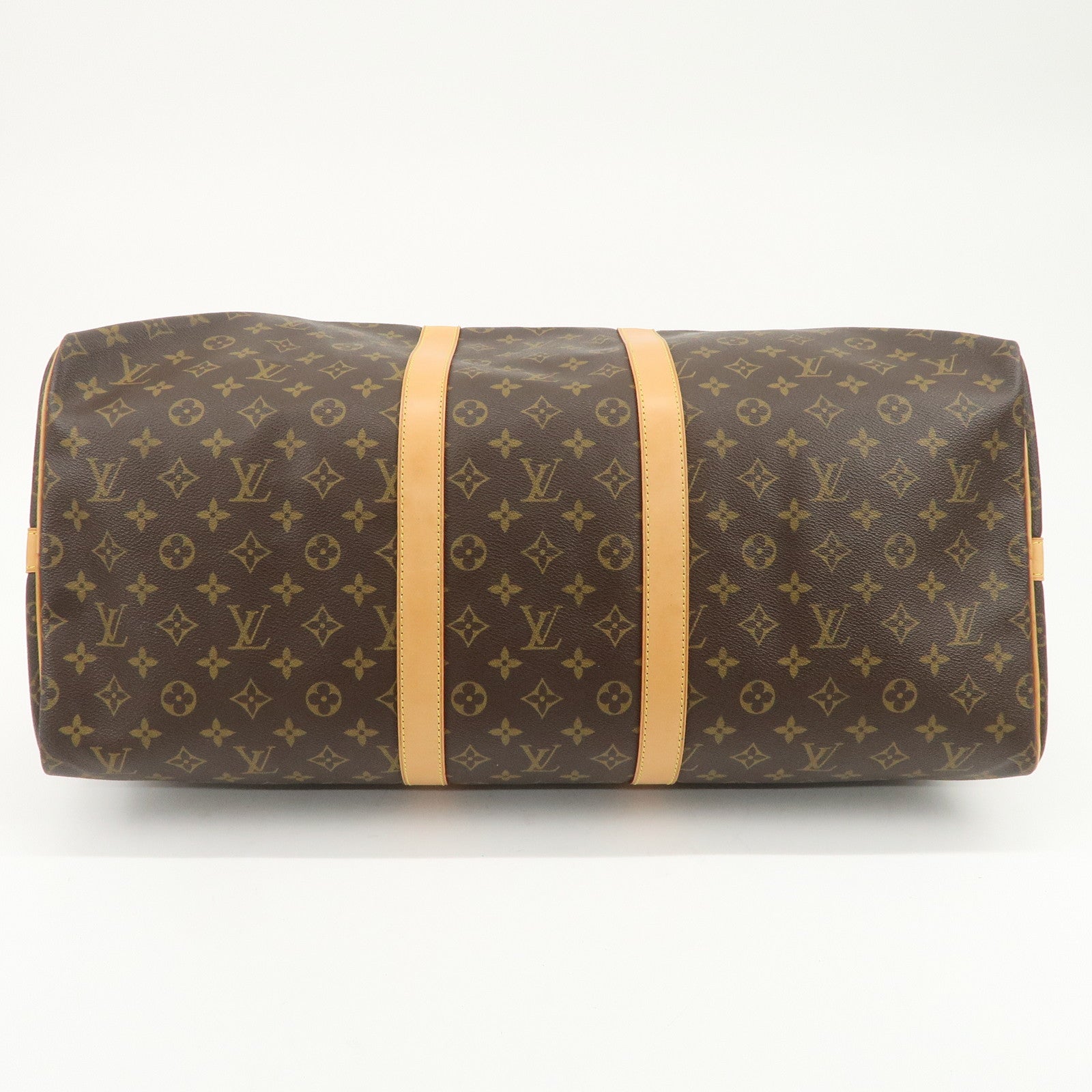 Louis Vuitton Monogram Keep All Bandouliere 55 Boston Bag M41414