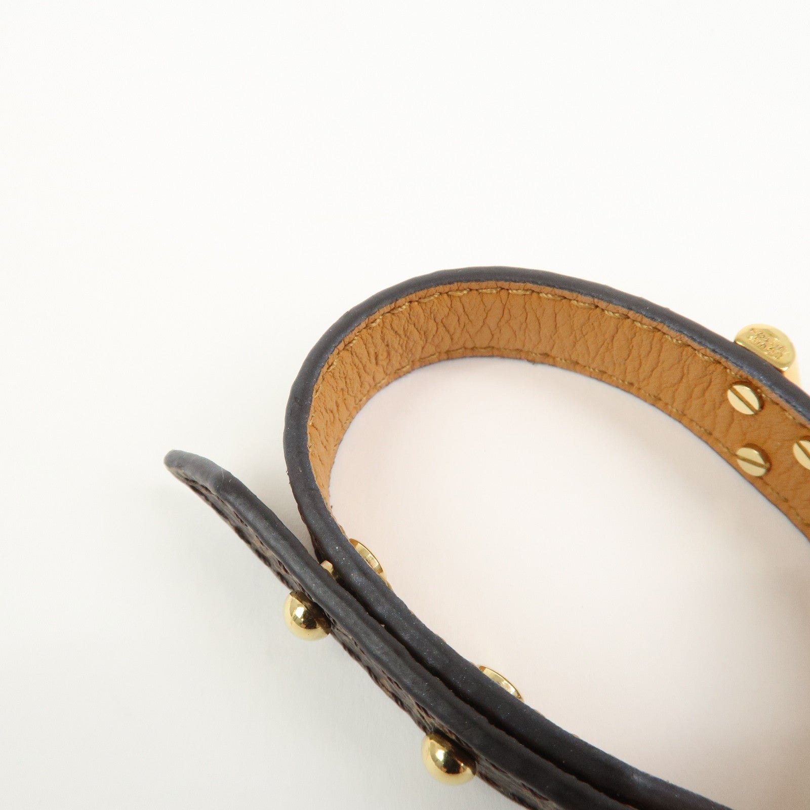 Louis Vuitton Monogram Essential V Bracelet Brown M6042