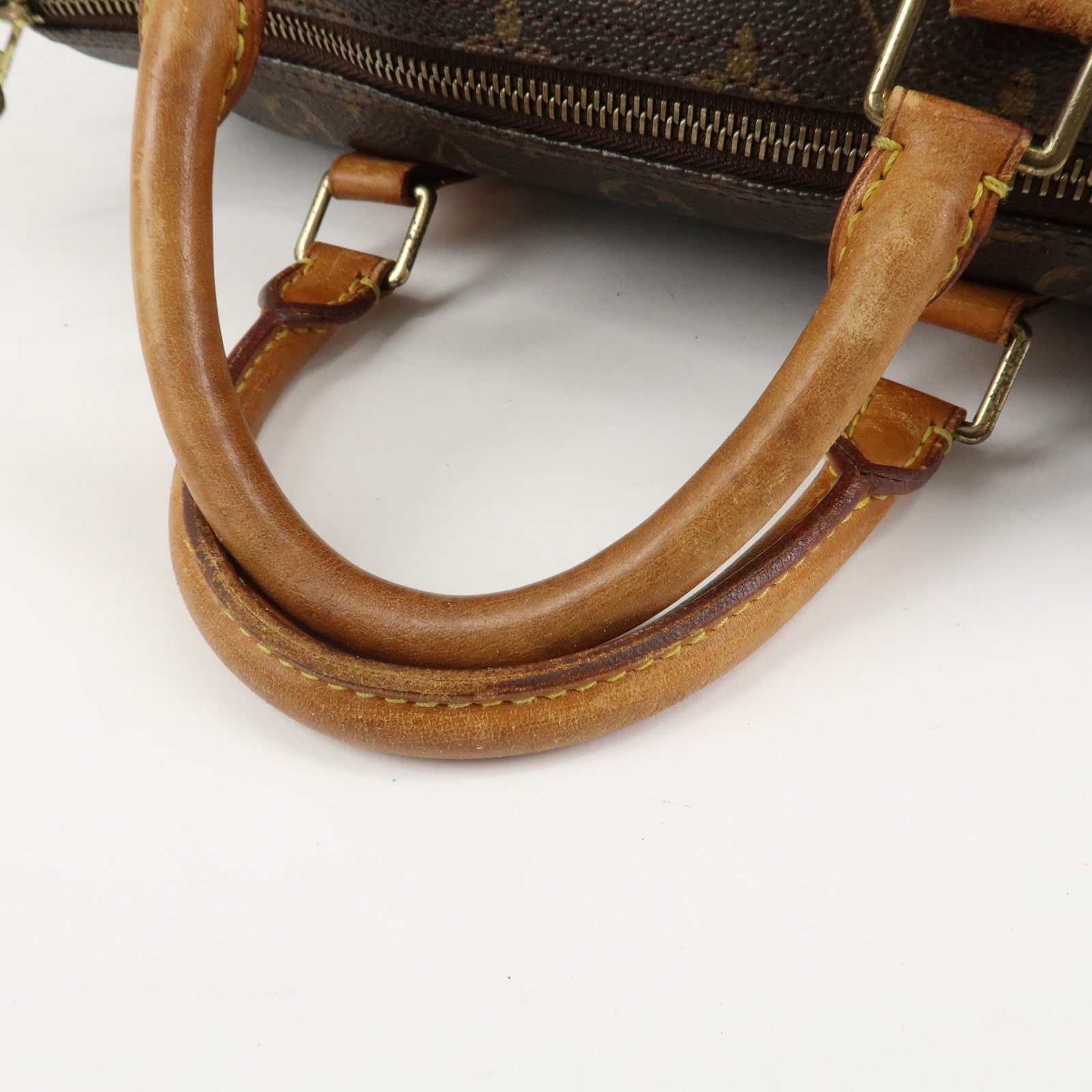 Louis Vuitton Monogram Speedy 30 Boston Bag Hand Bag M41526 Used