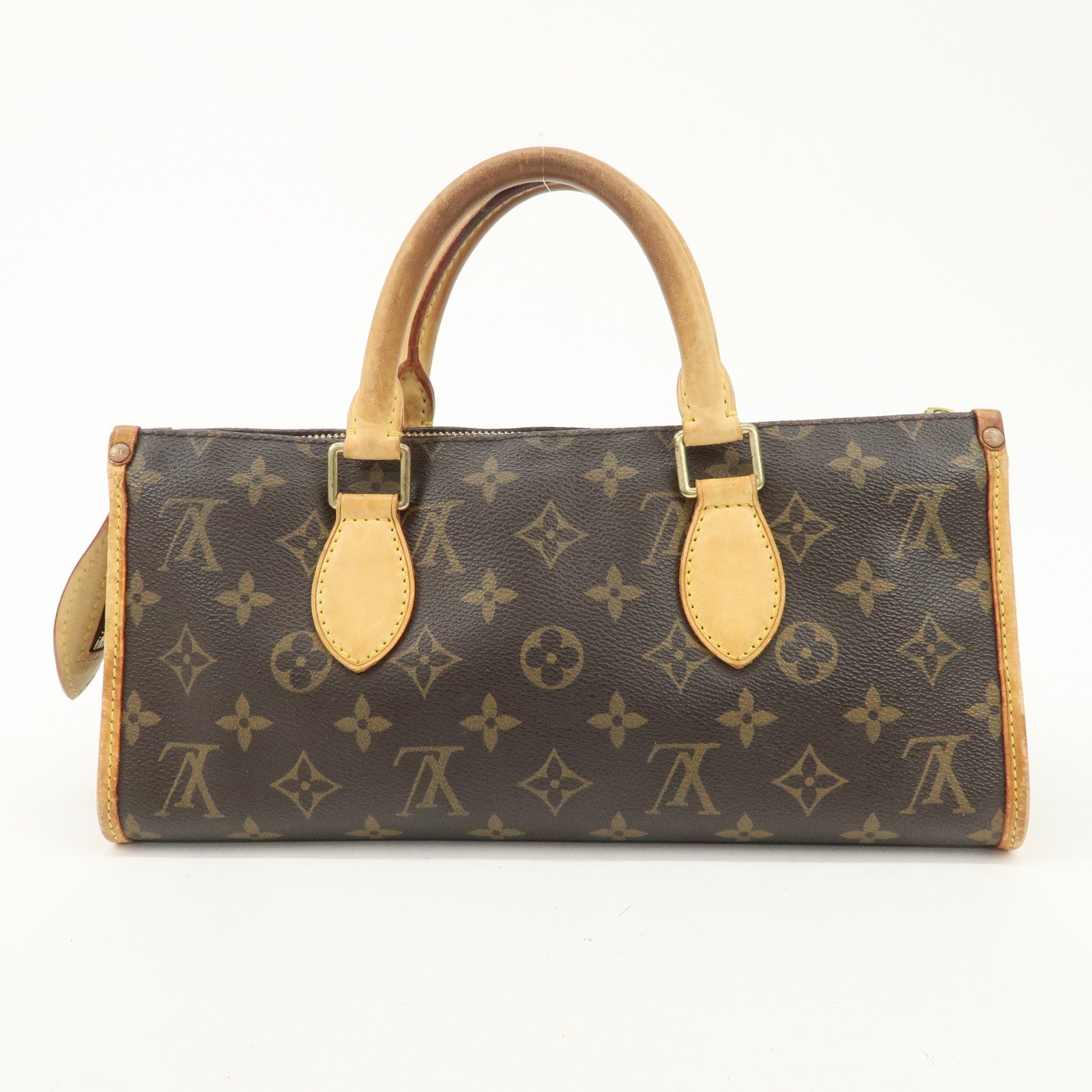Louis Vuitton Monogram Popincourt Hand Bag Brown M40009 Used
