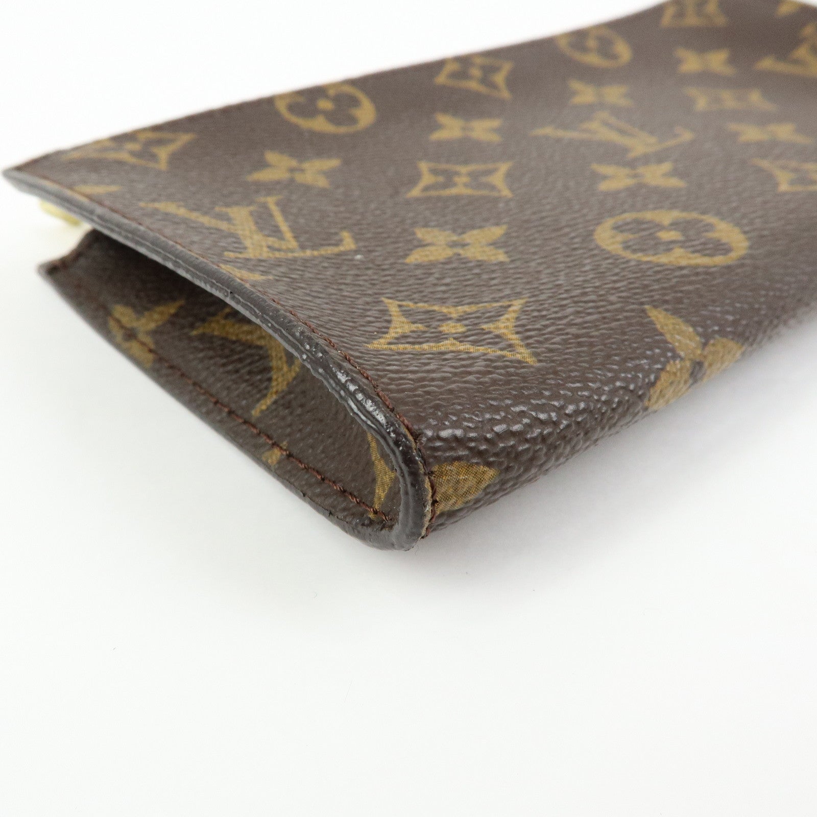 Louis Vuitton Monogram Canvas Pouch for Baguette GM Brown