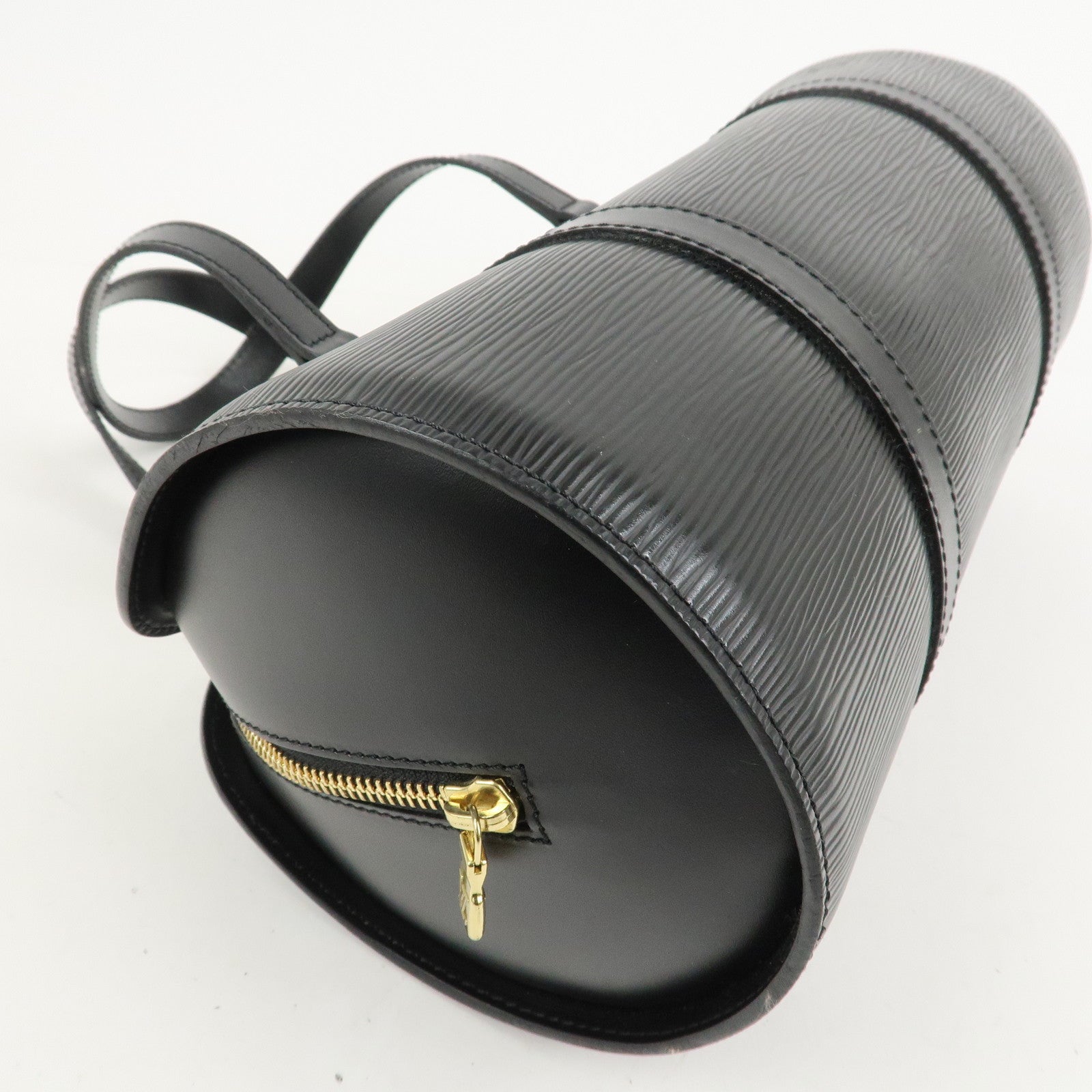 Louis Vuitton Epi Soufflot Hand Bag Shoulder Bag Noir M52862