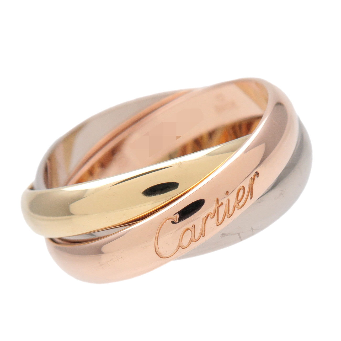 Cartier Trinity Ring MM K18 750YG/WG/PG Gold #50 US5 EU50 HK11