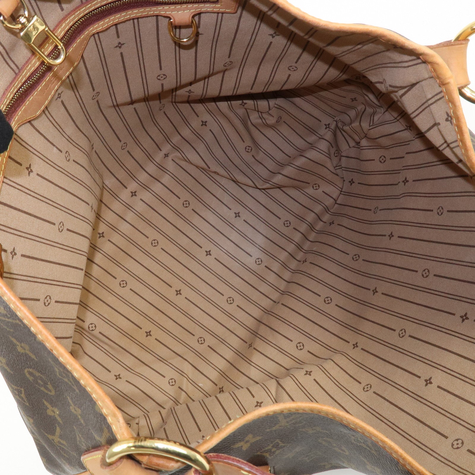 Louis Vuitton Monogram Delightful GM Shoulder Bag Brown M40354