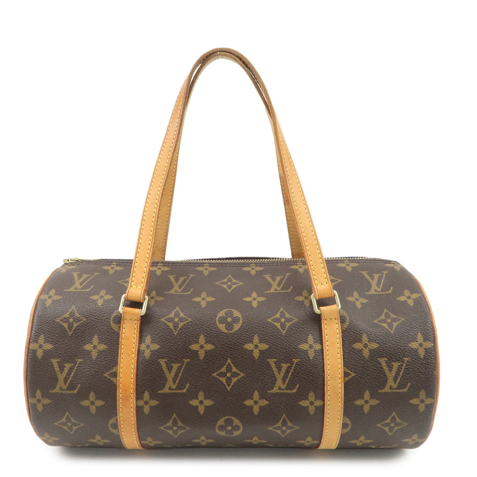 Louis Vuitton Monogram Papillon 30 Hand Bag Shoulder Bag M51385 Used
