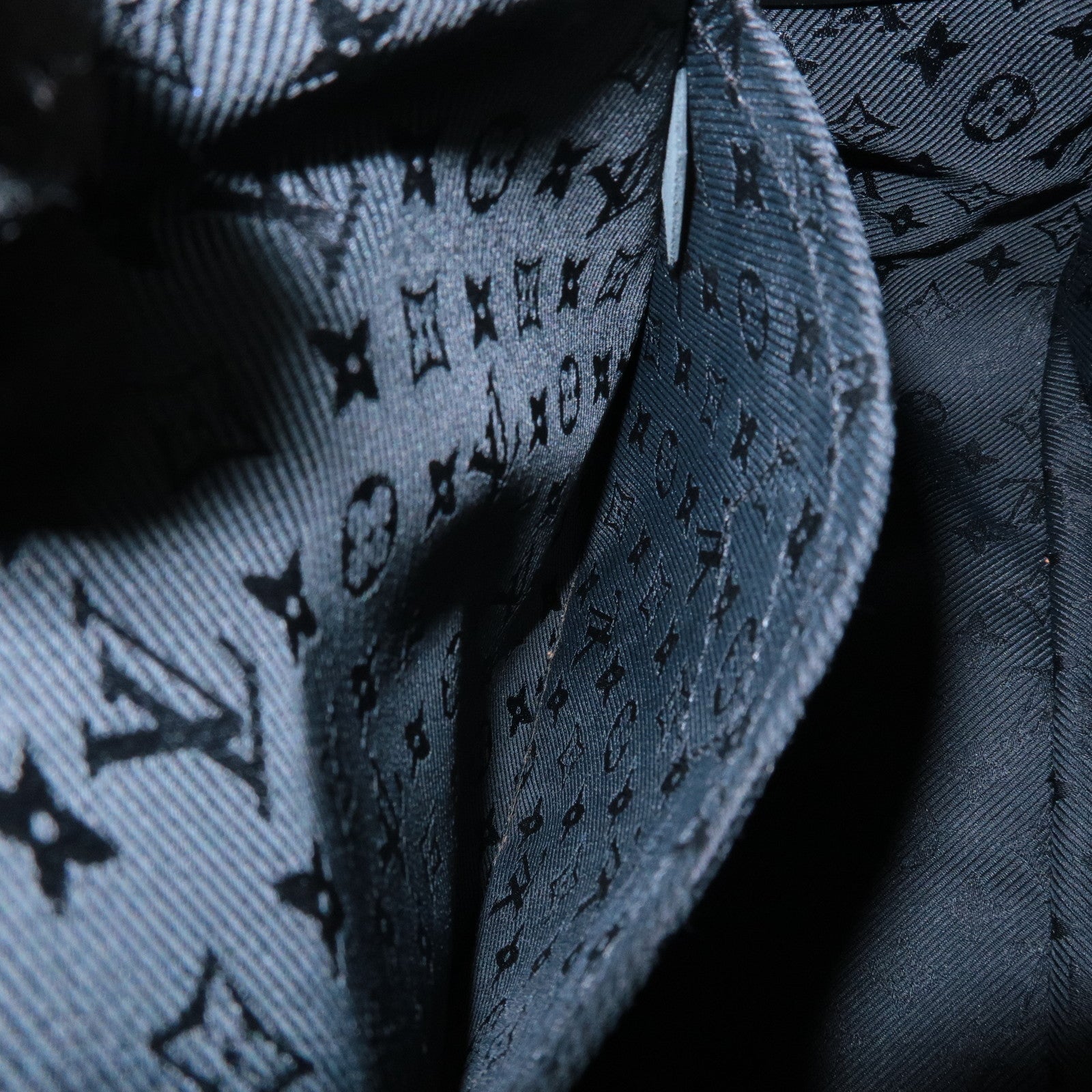 Louis Vuitton Cruise Line Suede Stamp Bag PM Bowling Bag Brown M95238 Used