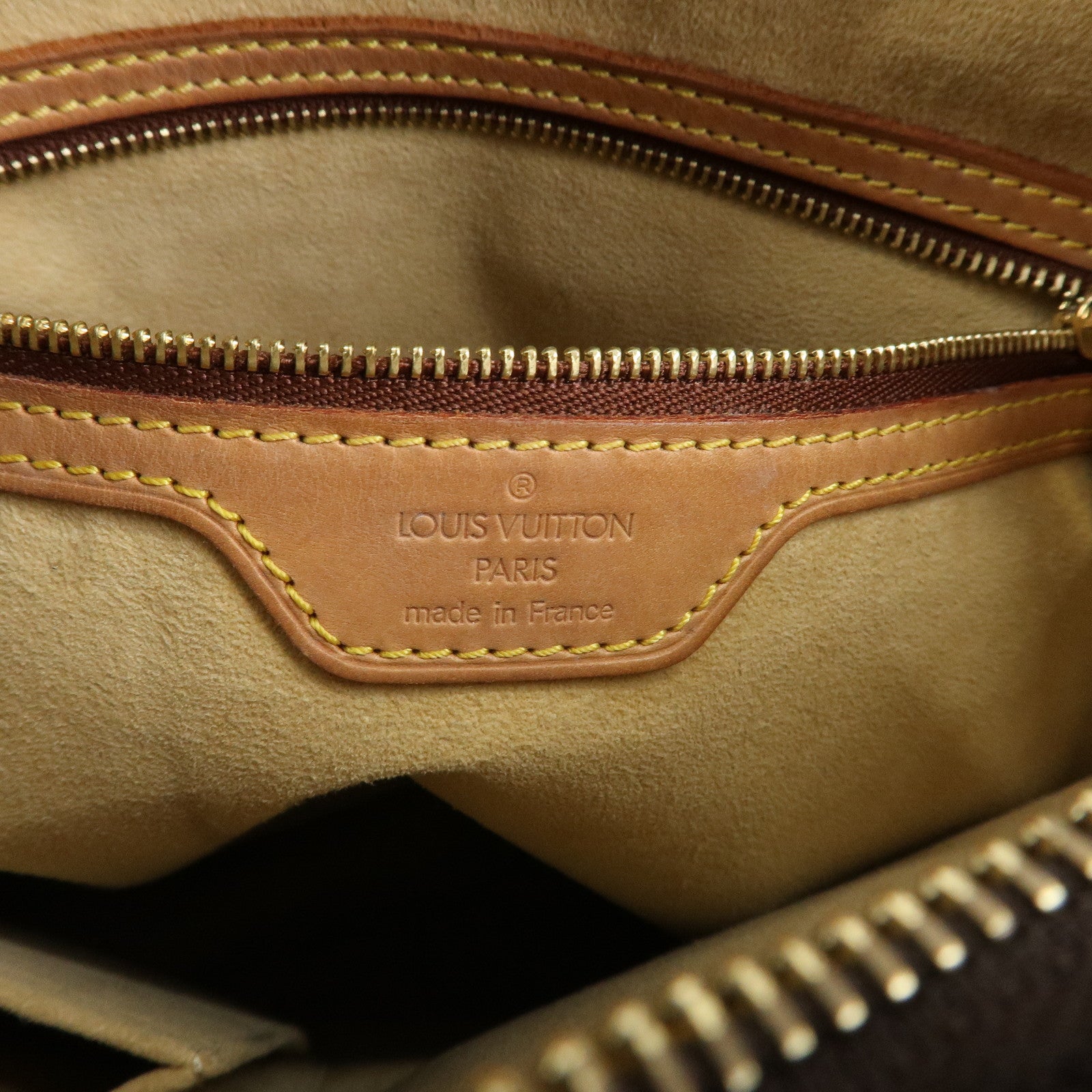 Louis Vuitton Monogram Looping GM Shoulder Bag Brown M51145