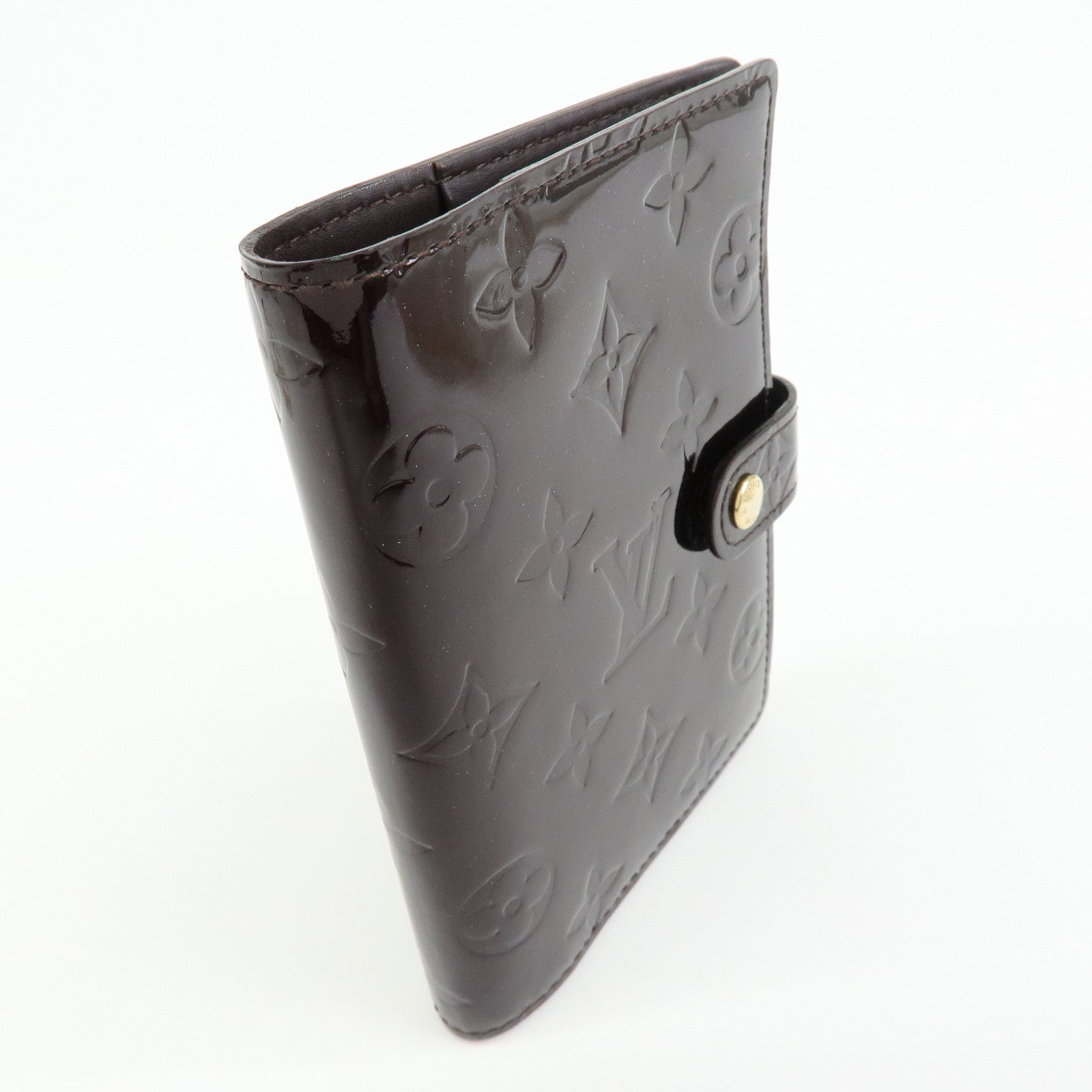 Louis Vuitton Monogram Vernis Leather Agenda PM Amarante R21026