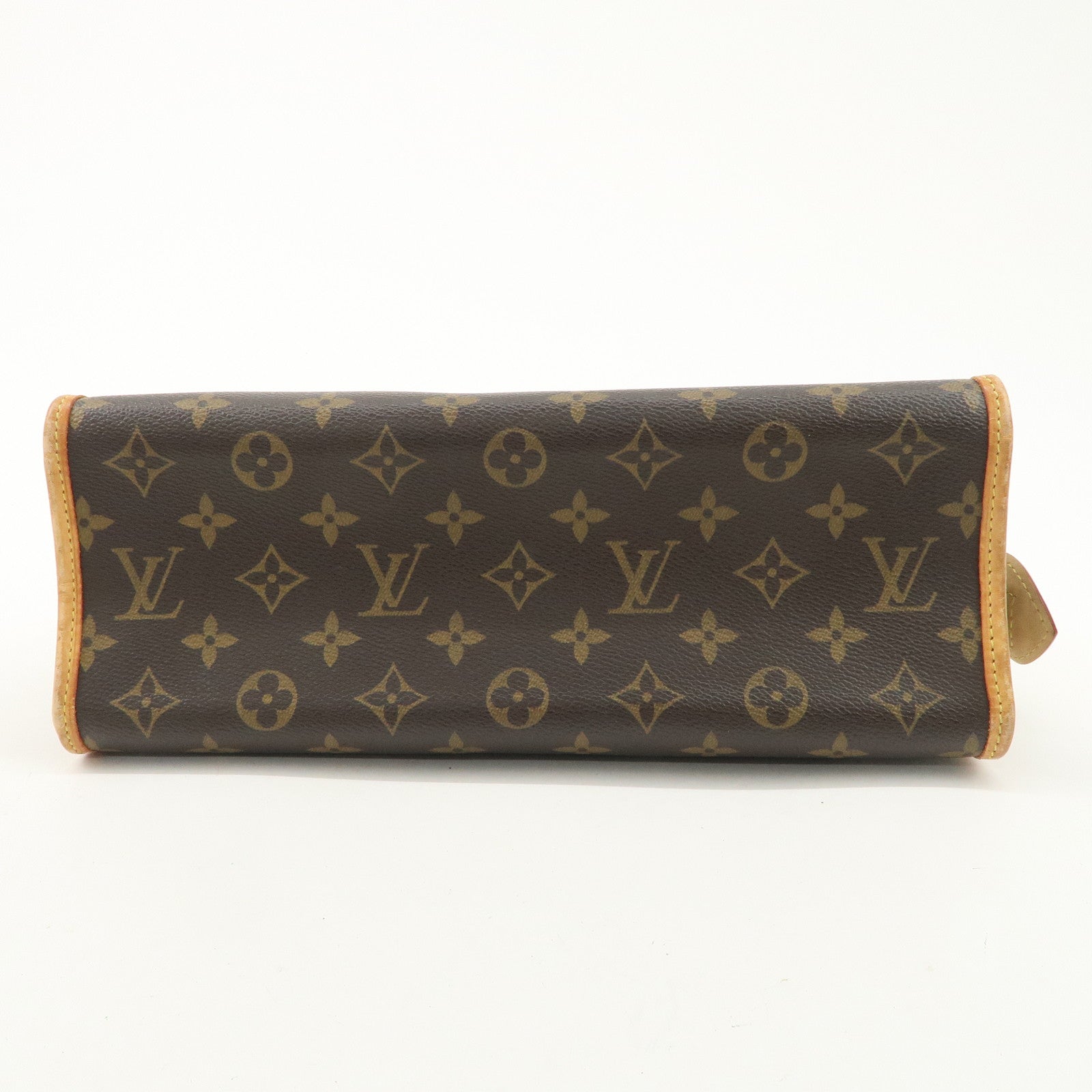 Louis Vuitton Monogram Popincourt Hand Bag Brown M40009 Used