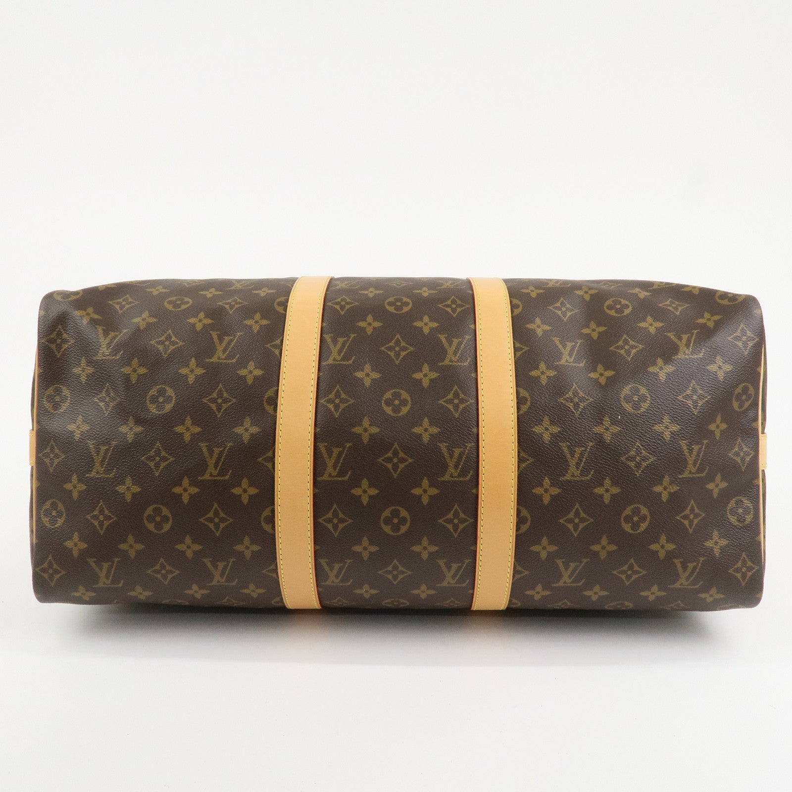Louis Vuitton Monogram Keep All 50 Bandouliere Boston Bag M41416