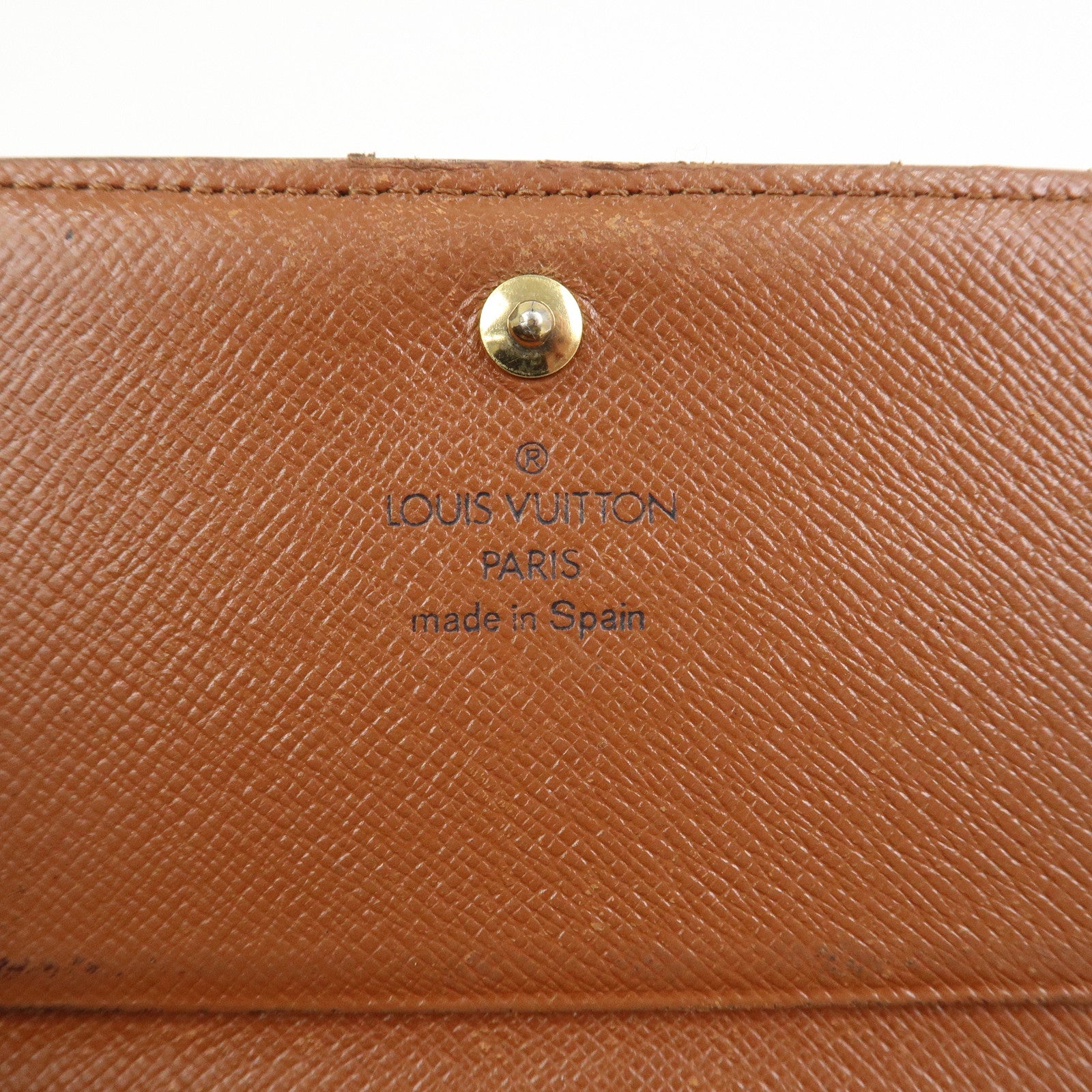 Louis Vuitton Monogram Set of 3 Bi-fold Wallets Brown M61730/M61663