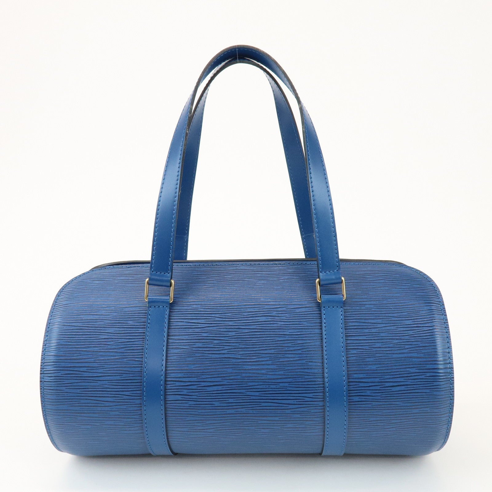 Louis Vuitton Epi Soufflot Shoulder Bag Hand Bag Toledo Blue M52225