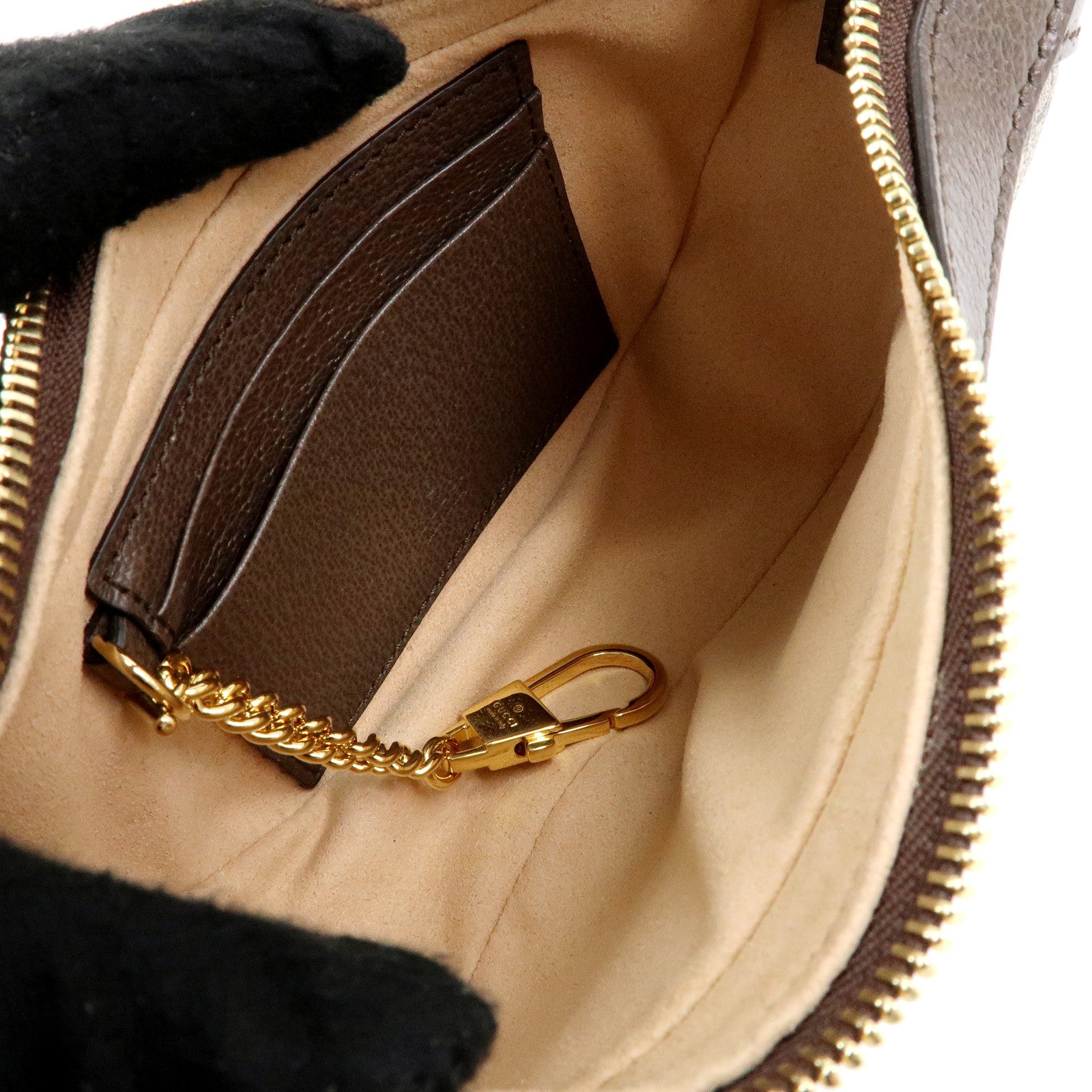 GUCCI Ophidia Sherry GG Marmont Leather Mini Shoulder Bag 658551
