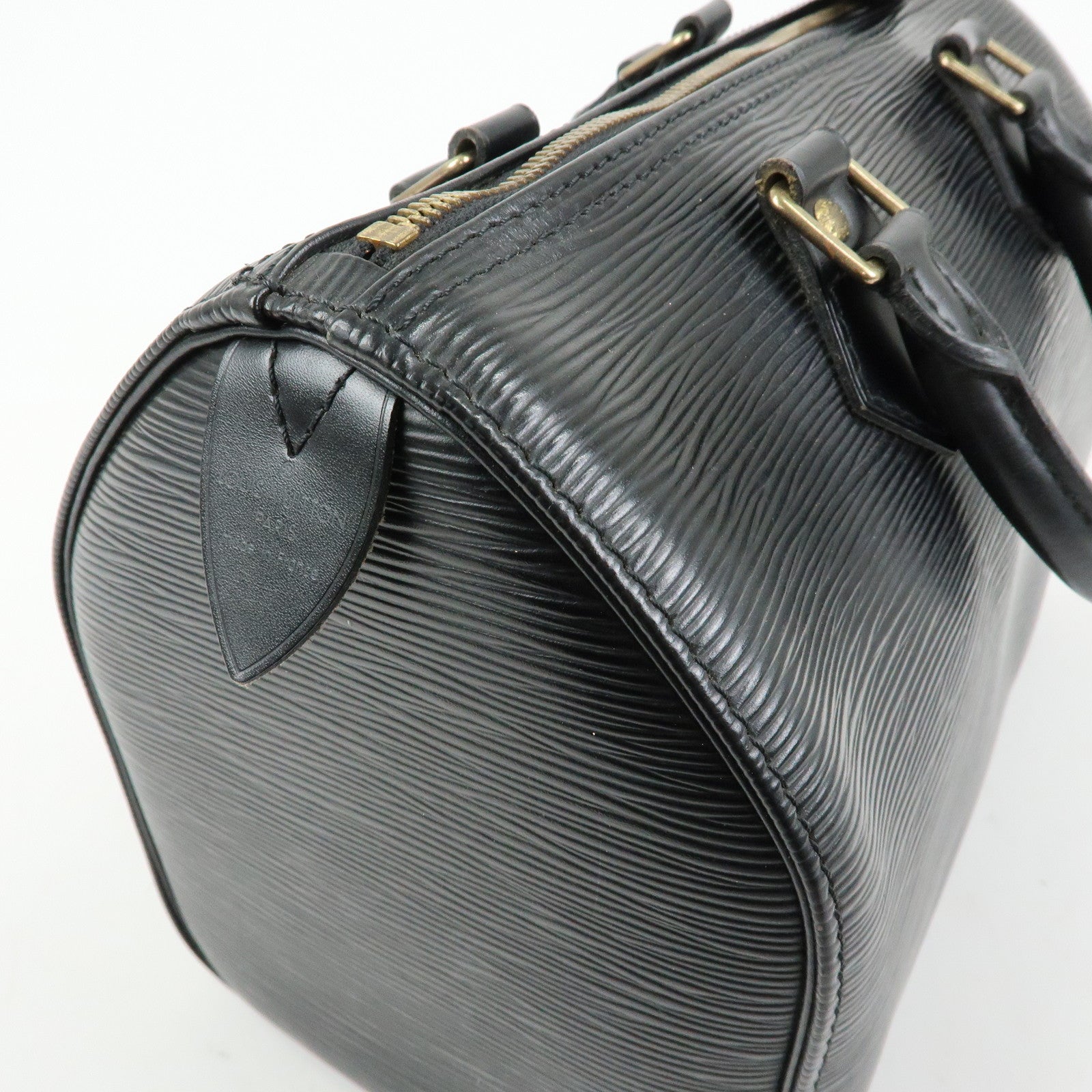 Louis Vuitton Epi Speedy 25 Boston Bag Hand Bag Noir Black M43012