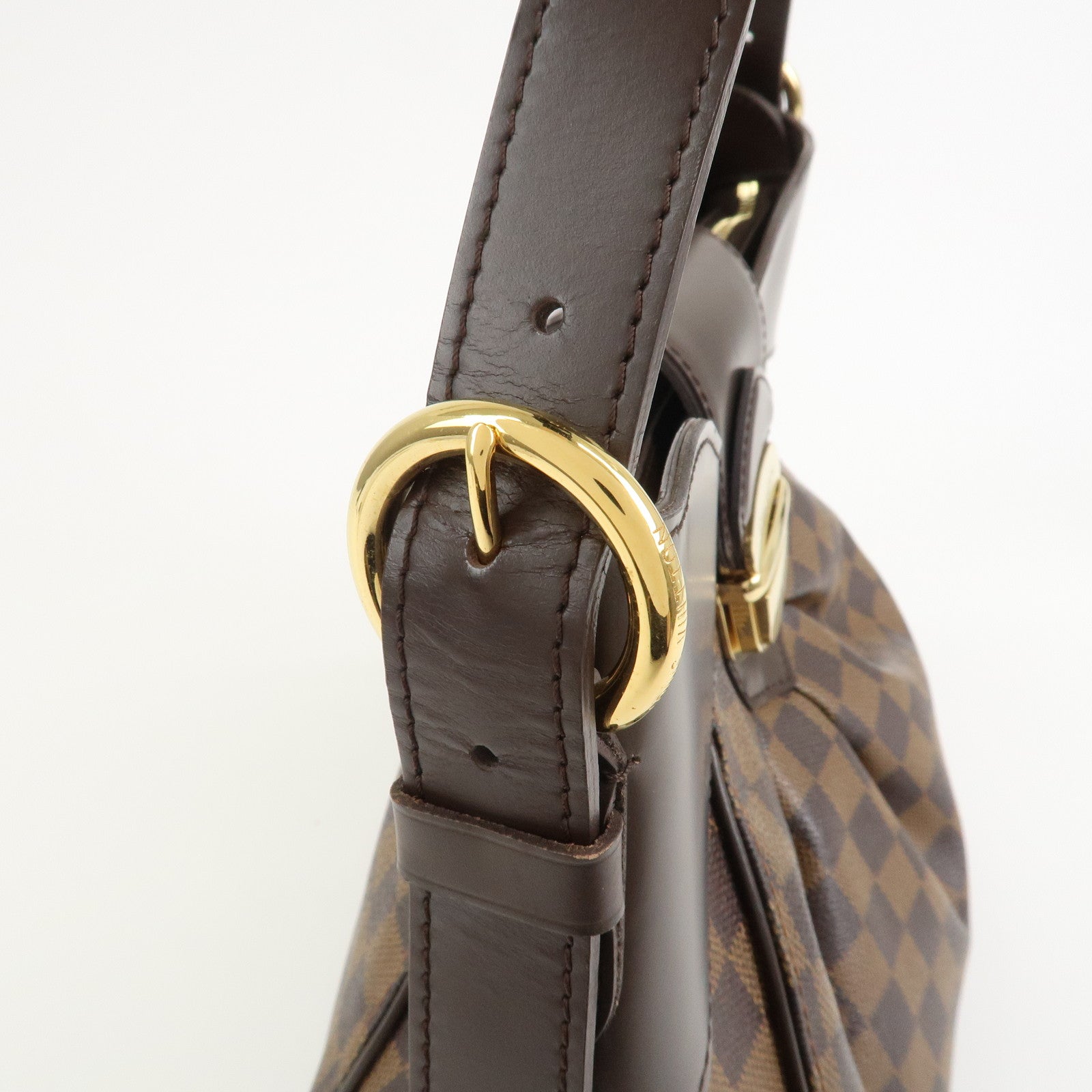 Louis Vuitton Damier Sistina MM Shoulder Bag Damier Ebene N41541