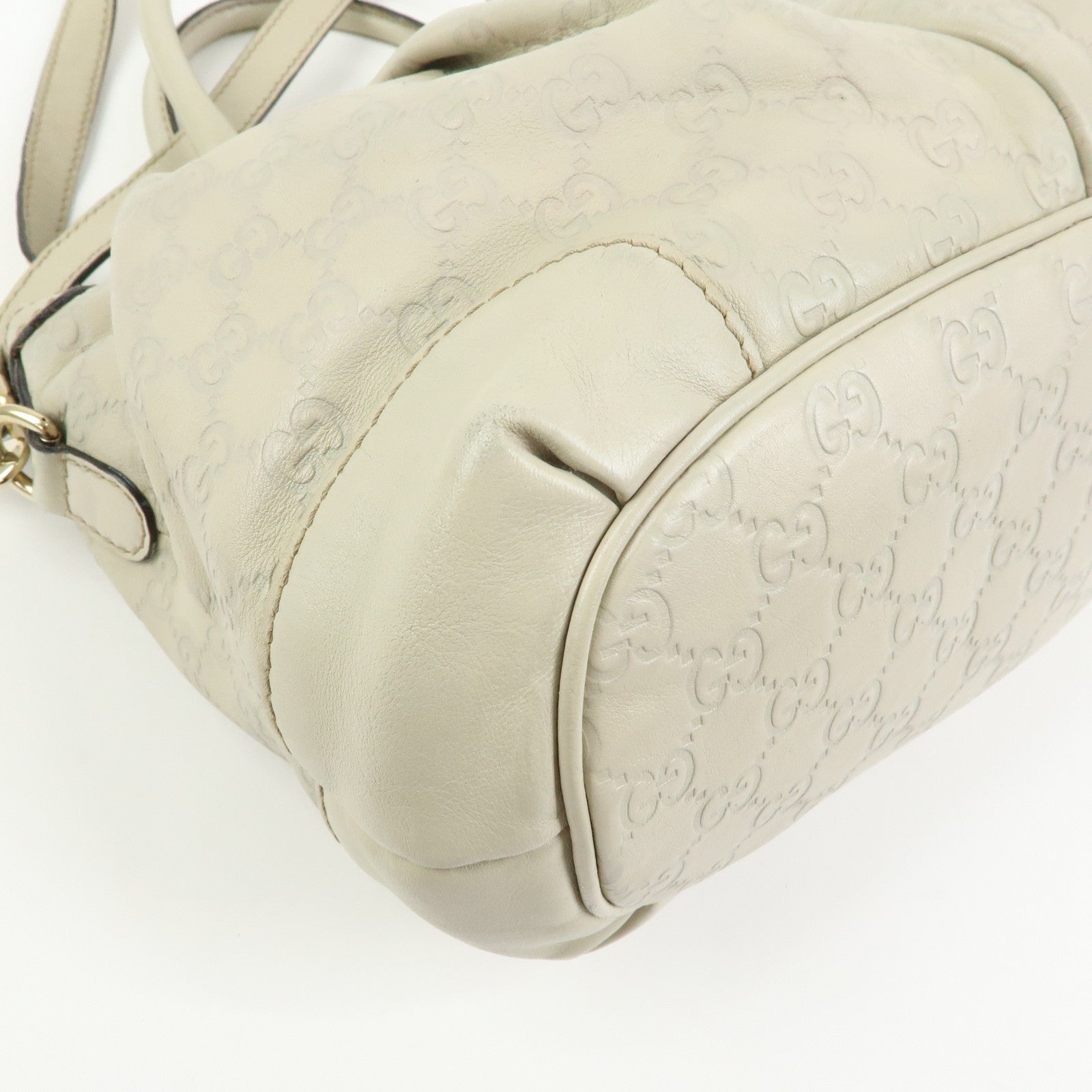 GUCCI Sukey Interlocking G Guccissima Leather 2Way Hand Bag 247902