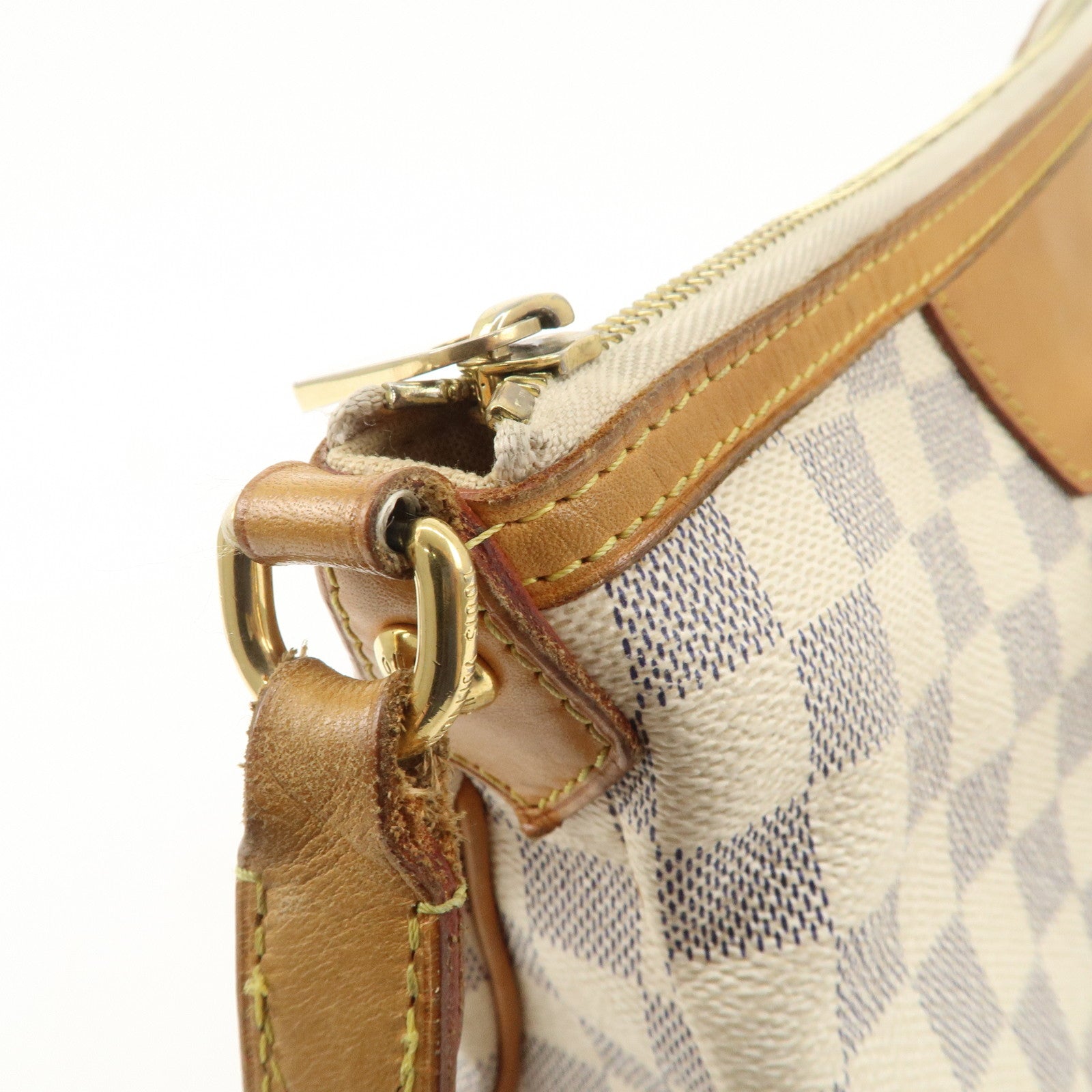 Louis Vuitton Damier Azur Siracusa MM Shoulder Bag N41112 Used