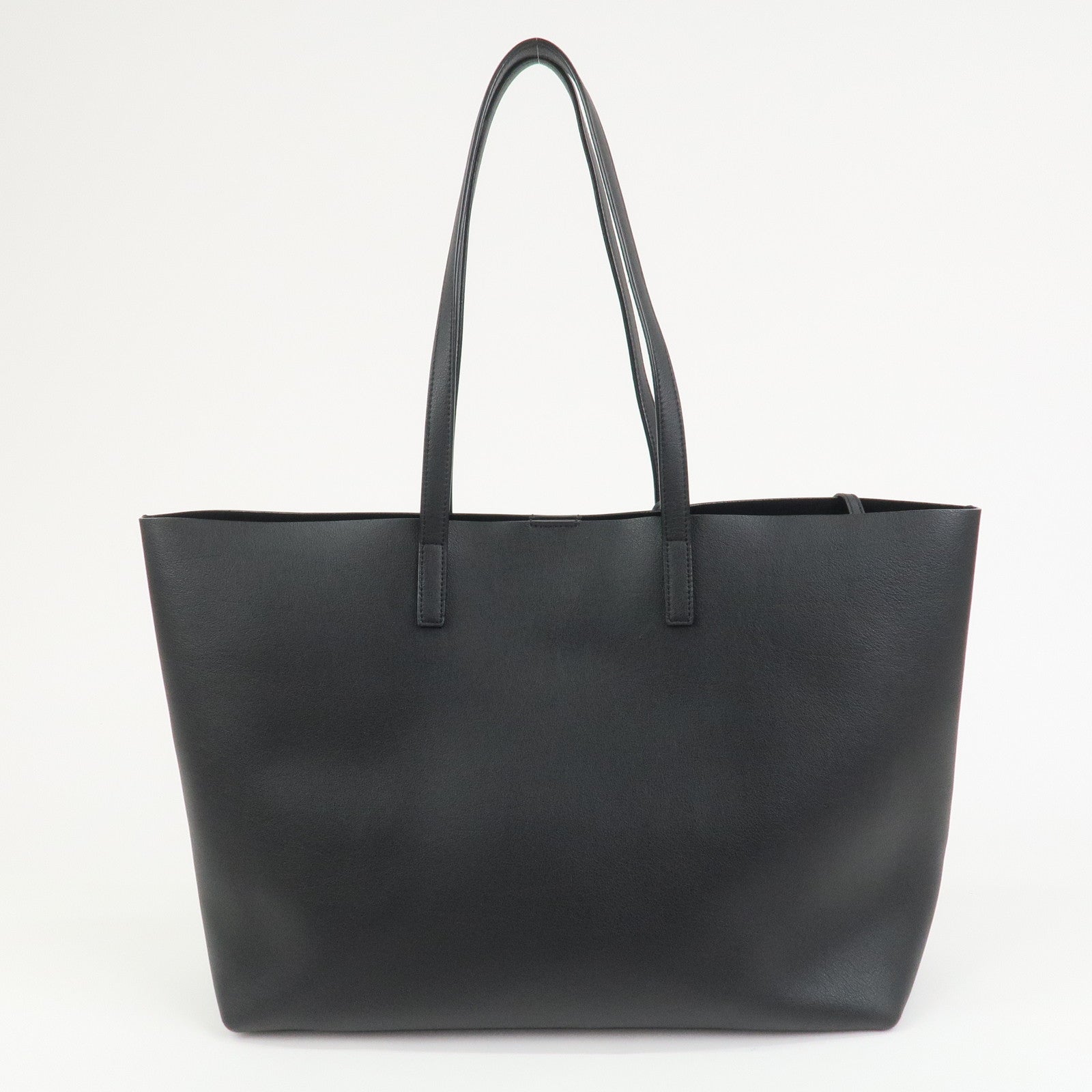 SAINT LAURENT PARIS Shopping Bag EAST WEST Tote Bag Black 600281