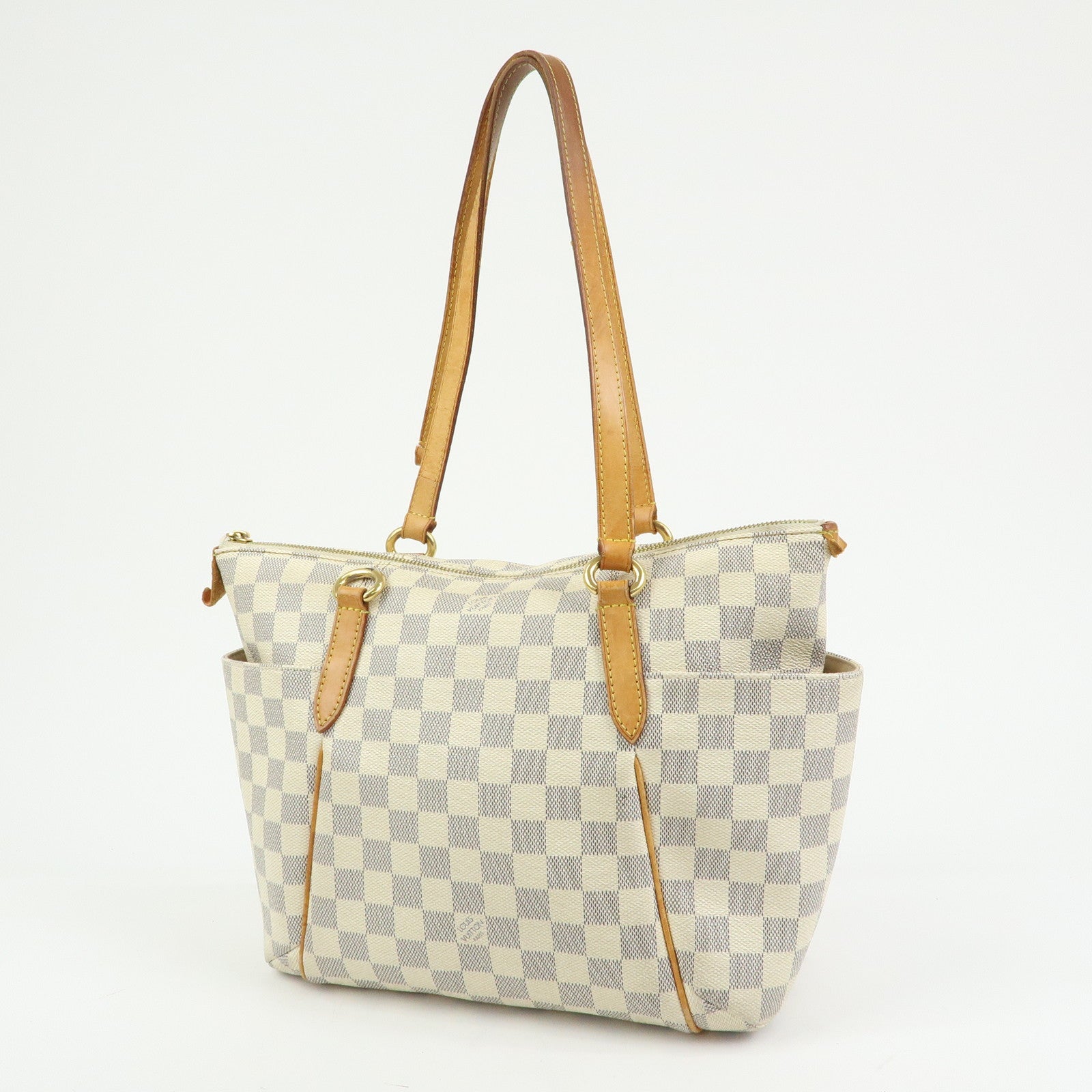 Louis Vuitton Damier Azur Totally PM Tote Bag Hand Bag N41280