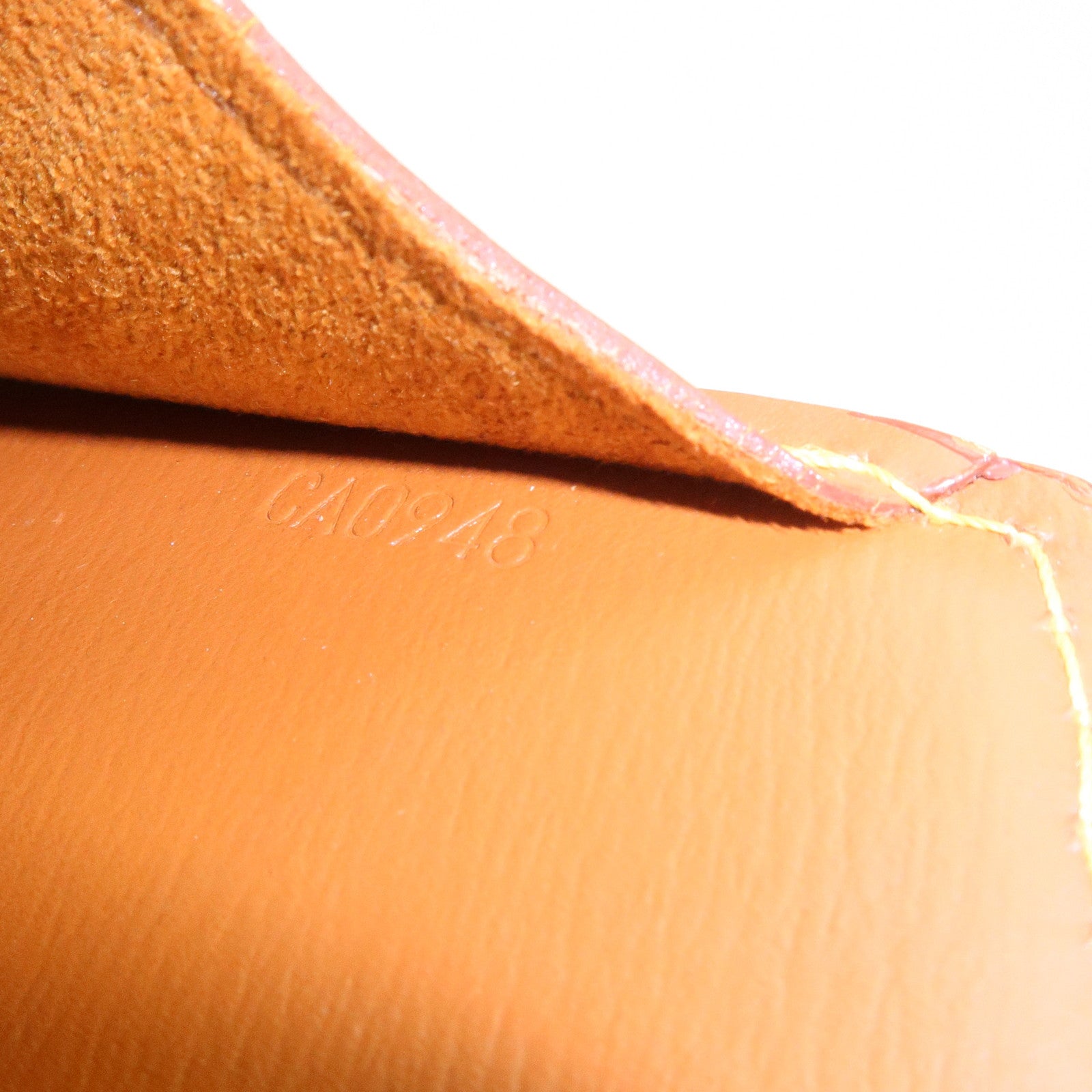 Louis Vuitton Epi Leather Cluny Shoulder Bag Kenya Brown M52253