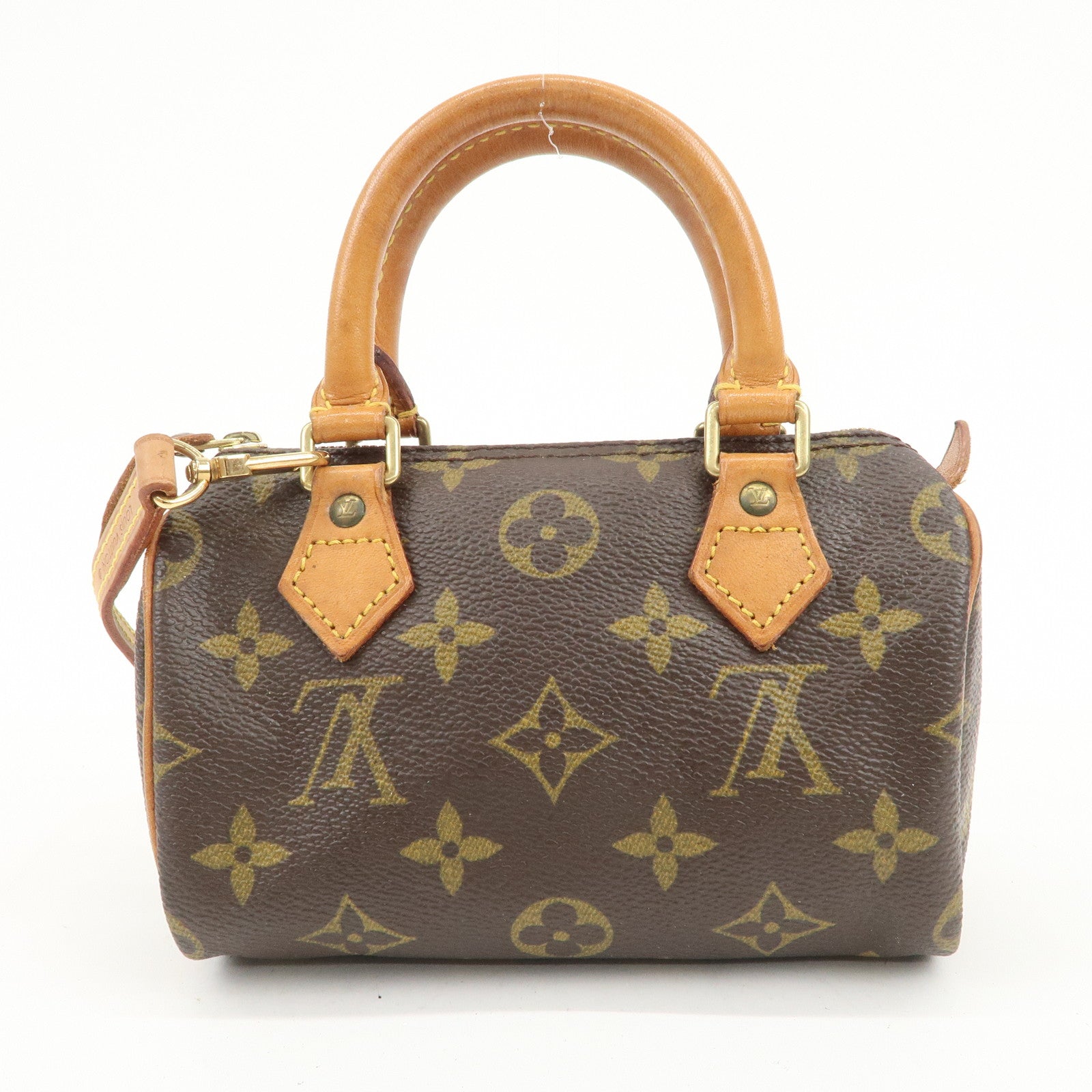 Louis Vuitton Monogram Mini Speedy Hand Bag Shoulder Bag M41534