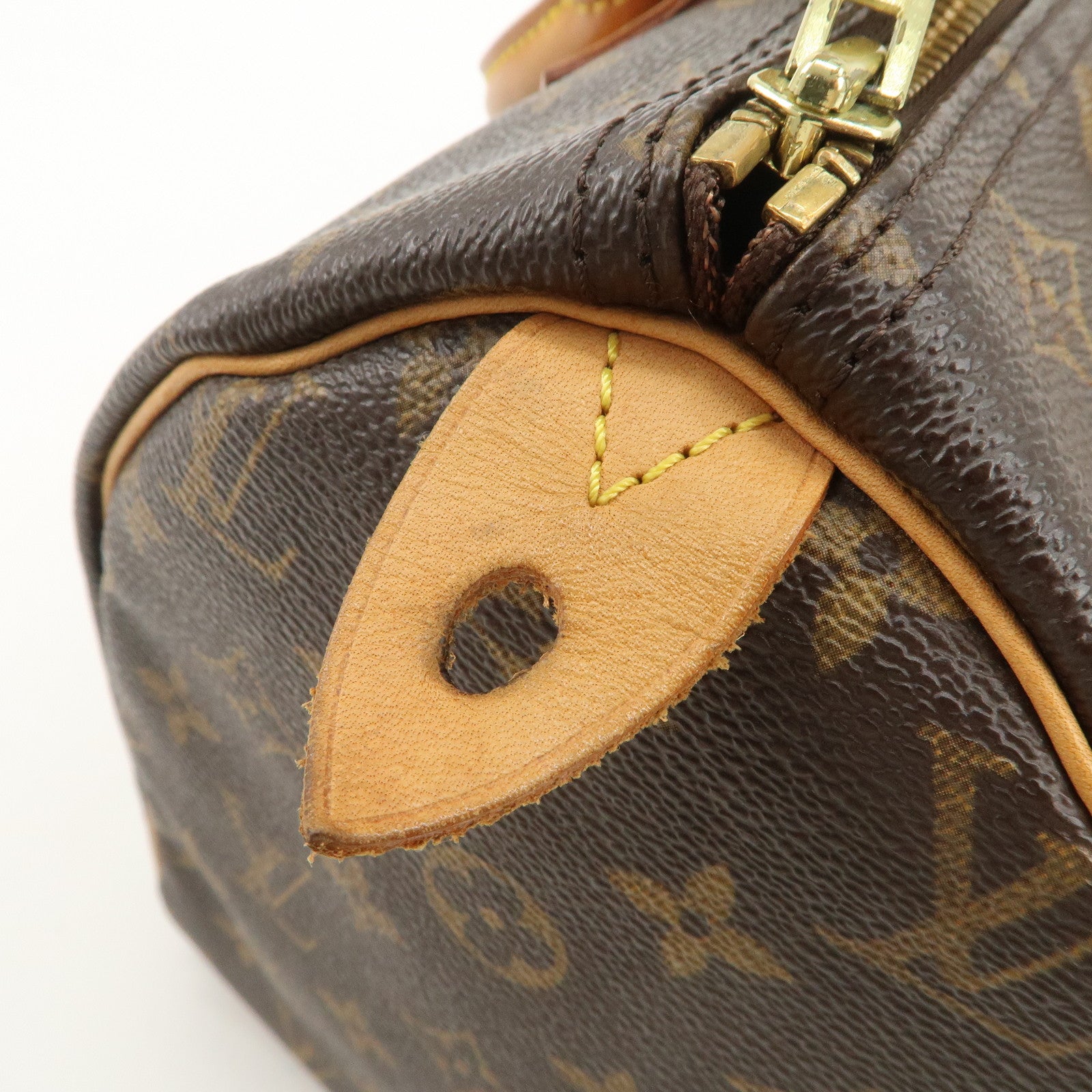 Louis Vuitton Monogram Speedy 30 Boston Bag Hand Bag Brown M41526