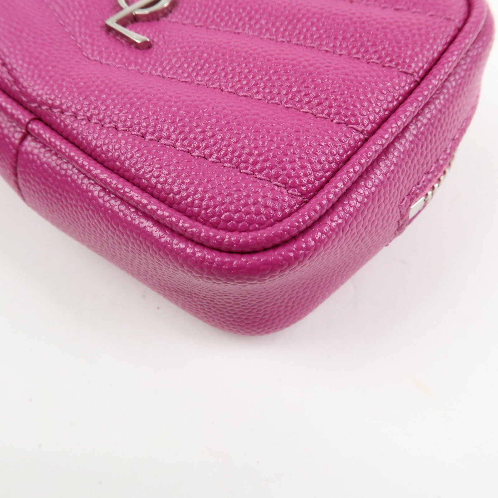 SAINT LAURENT PARIS Cassandra Leather Baby Lou Camera Bag 635088