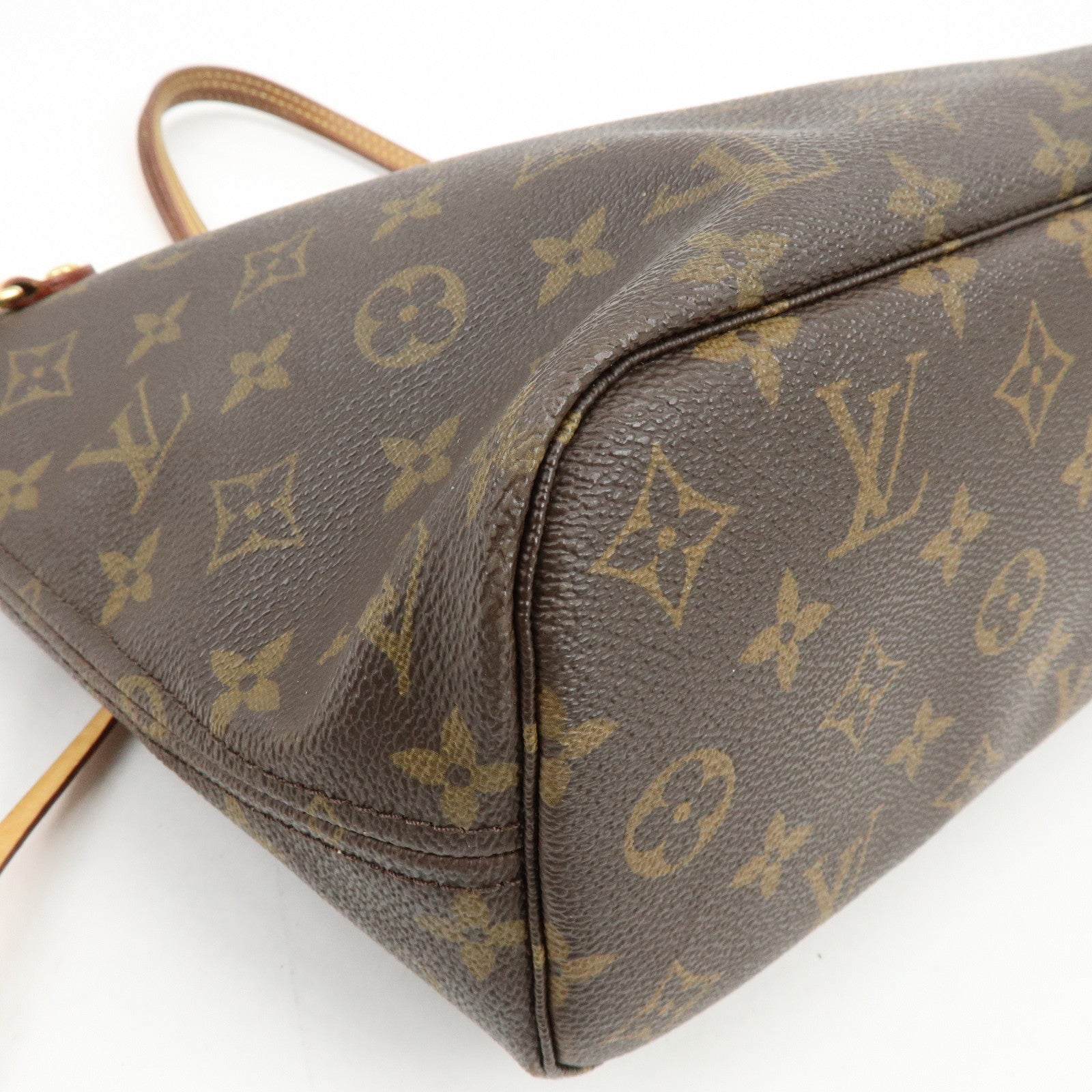 Louis Vuitton Monogram Neverfull PM Tote Bag Hand Bag M40155
