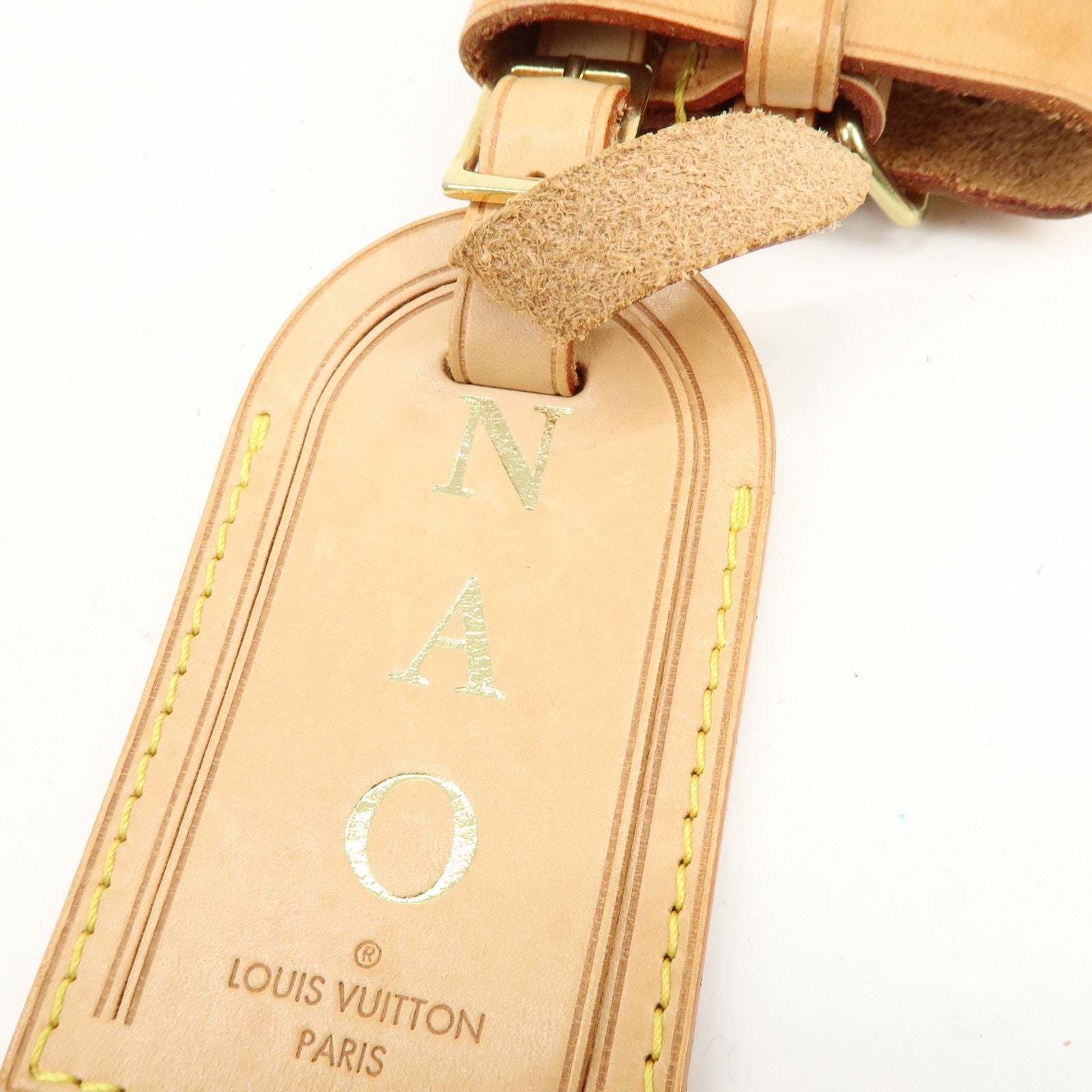 Louis Vuitton Set of 10 Leather Name Tag & Poignet