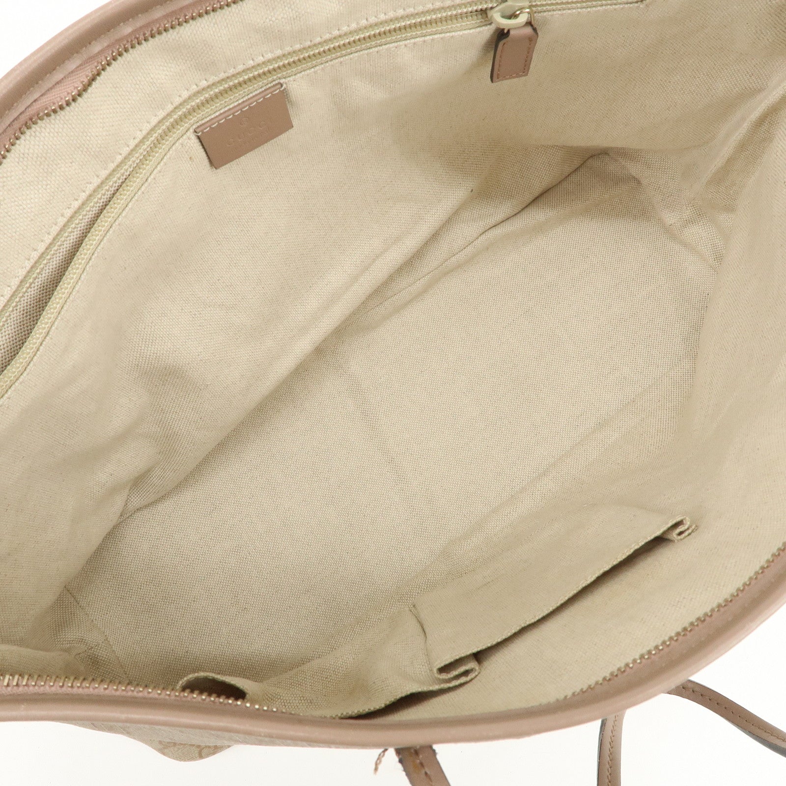 GUCCI GG Supreme 2WAY Bag Tote Bag Shoulder Bag Pink 353437