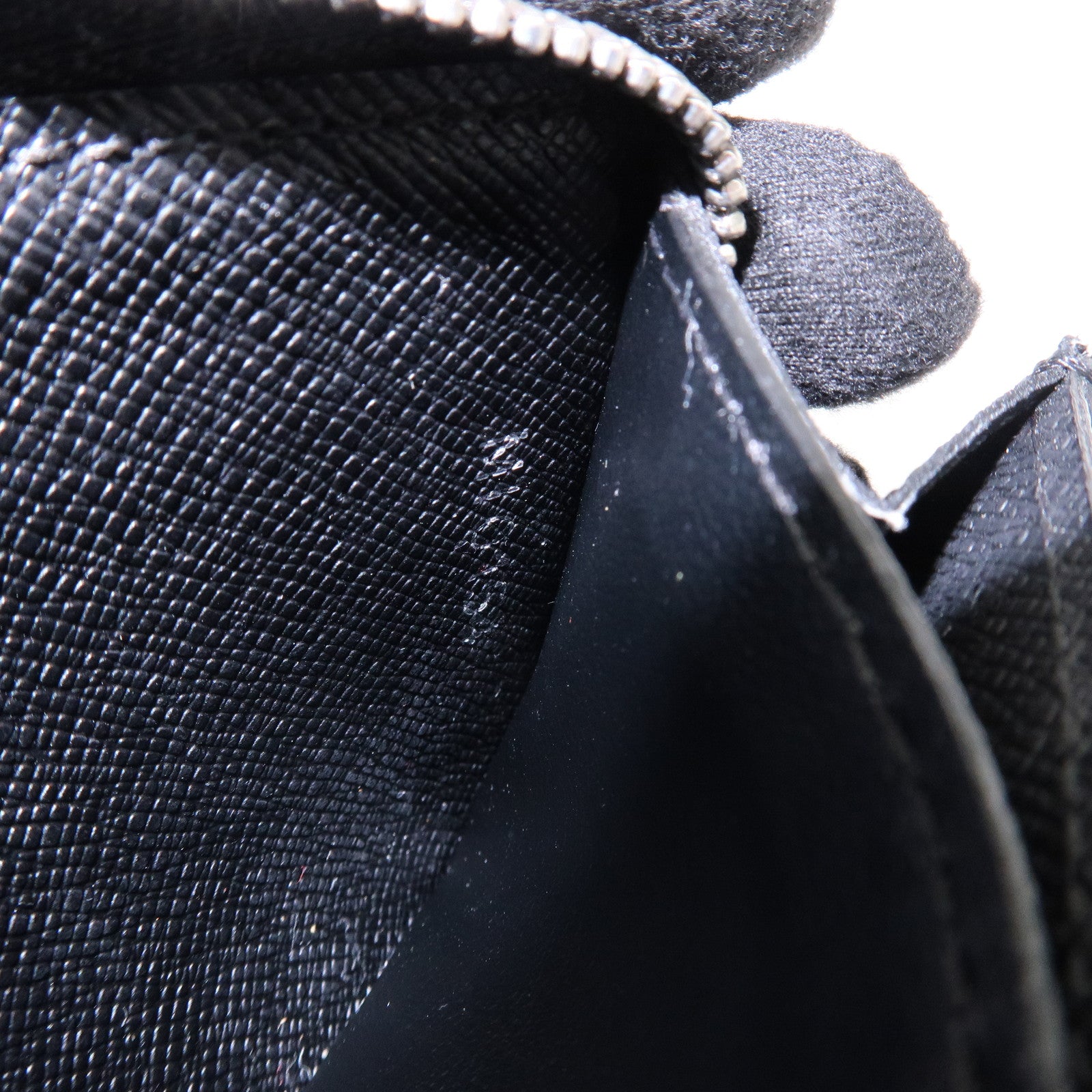 Louis Vuitton Damier Graphite Zippy Coin Purse Coin Case N63076