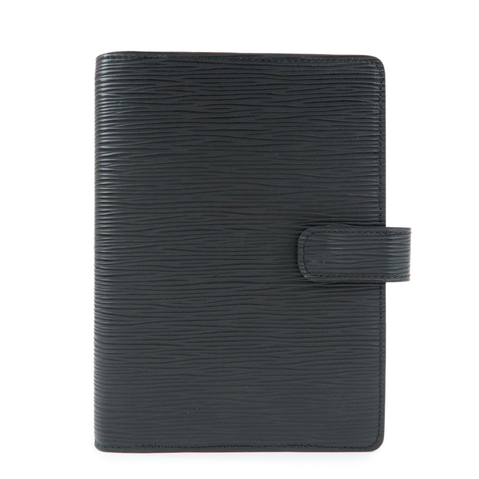 Louis Vuitton Epi Agenda MM Planner Cover Noir Black R20202