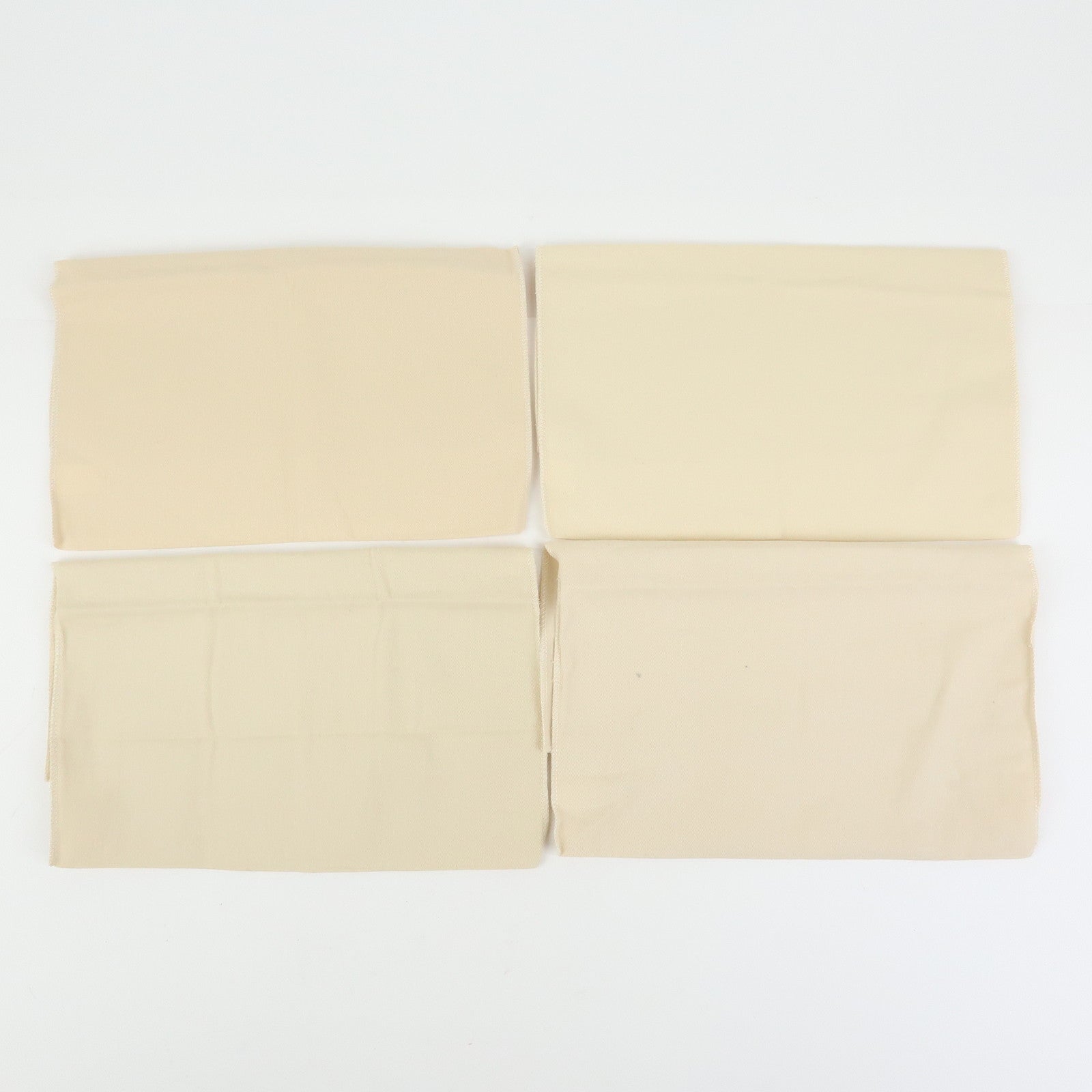 Louis Vuitton Set of 16 Dust Bag Storage Bag Flap Style Beige