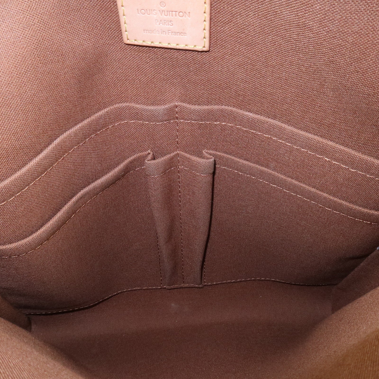 Louis Vuitton Monogram Trotteur Beaubourg Shoulder Bag Brown M97037
