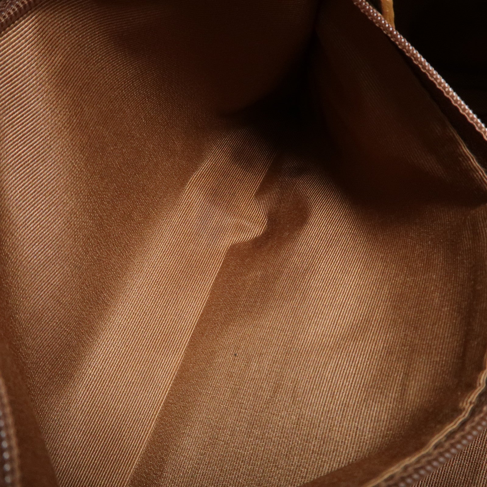 BVLGARI Logo Mania Jacquard Leather Hand Bag Tote Bag Beige