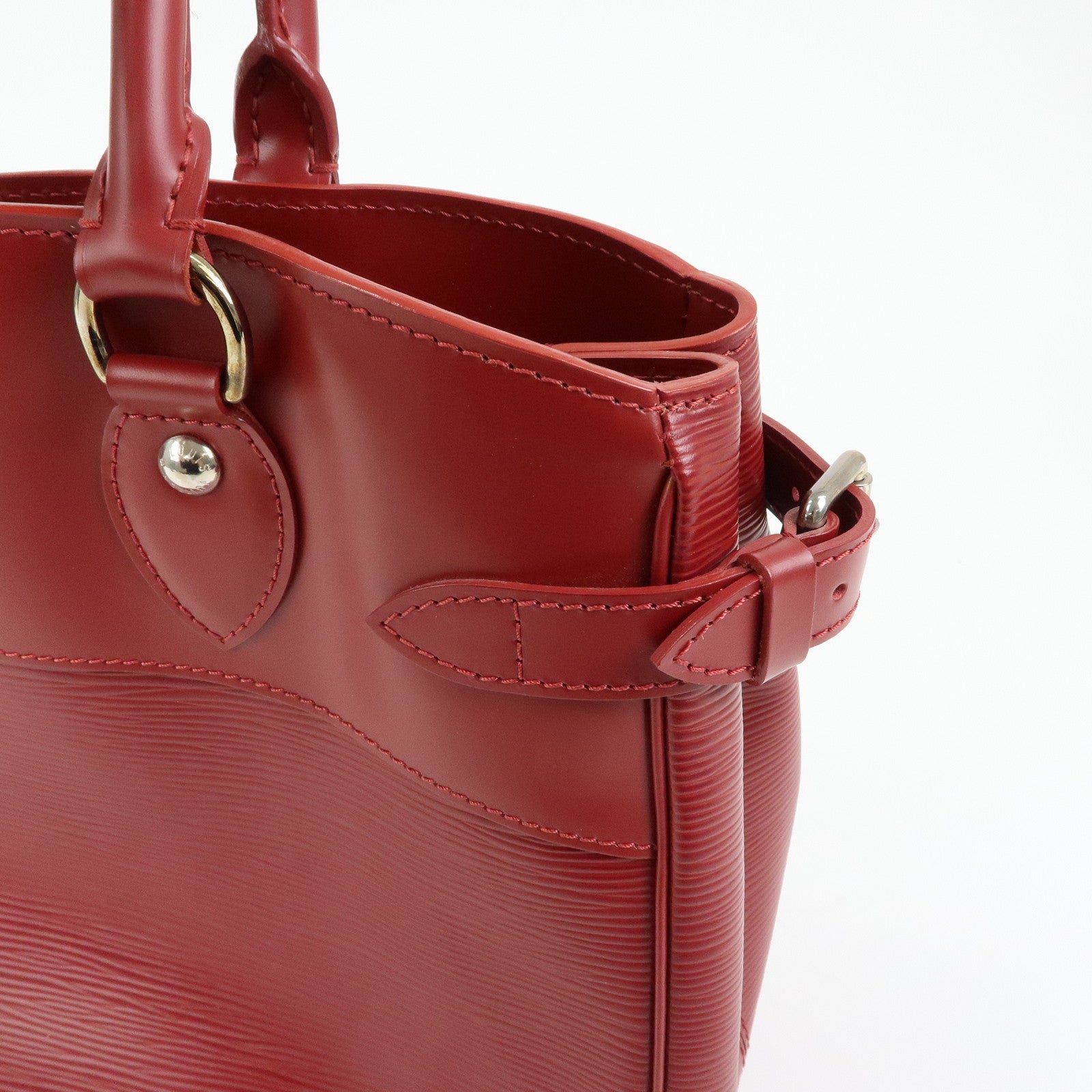 Louis Vuitton Epi Passy PM Tote Bag Hand Bag Rouge Red M5926E