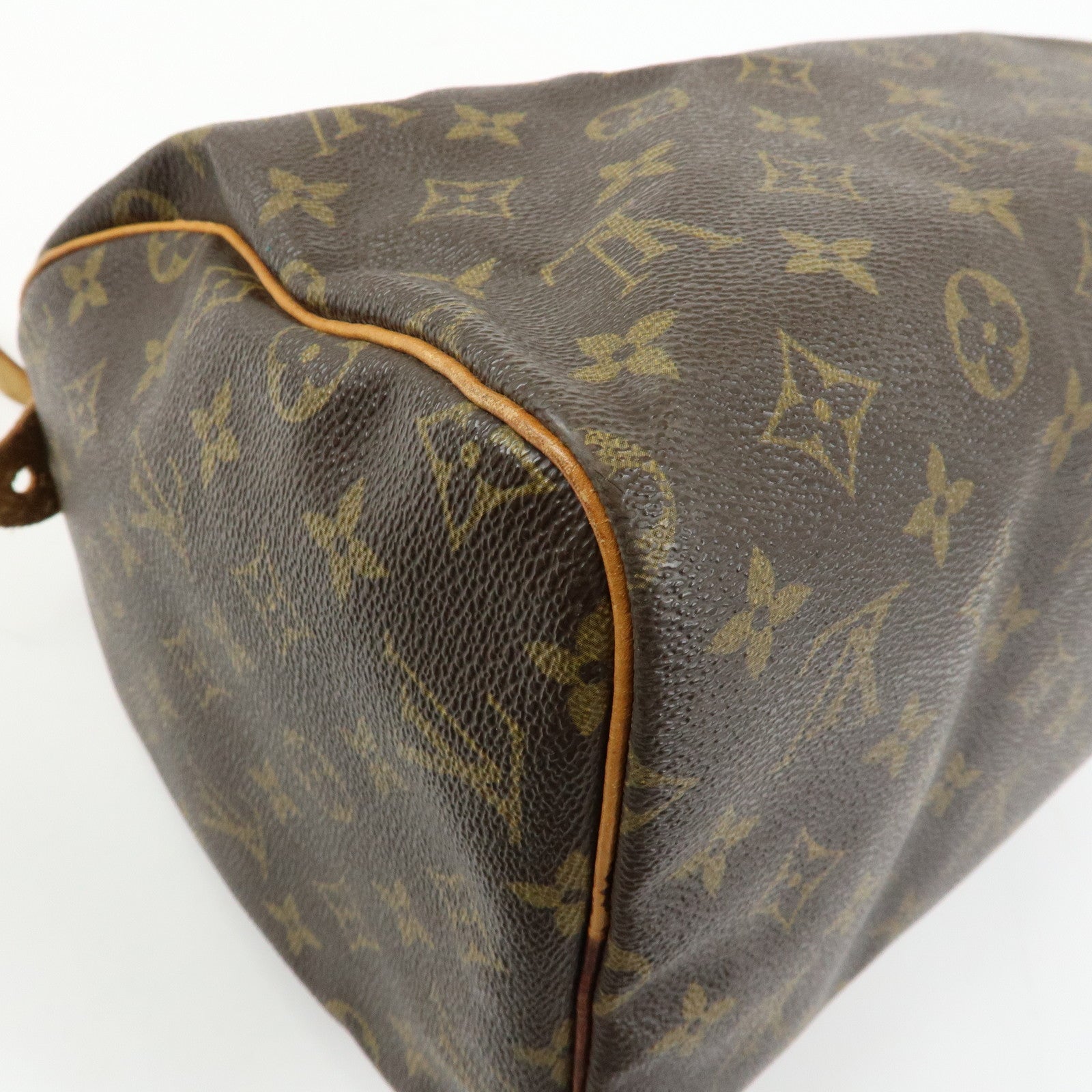 Louis Vuitton Monogram Speedy 30 Boston Bag Hand Bag Brown M41526