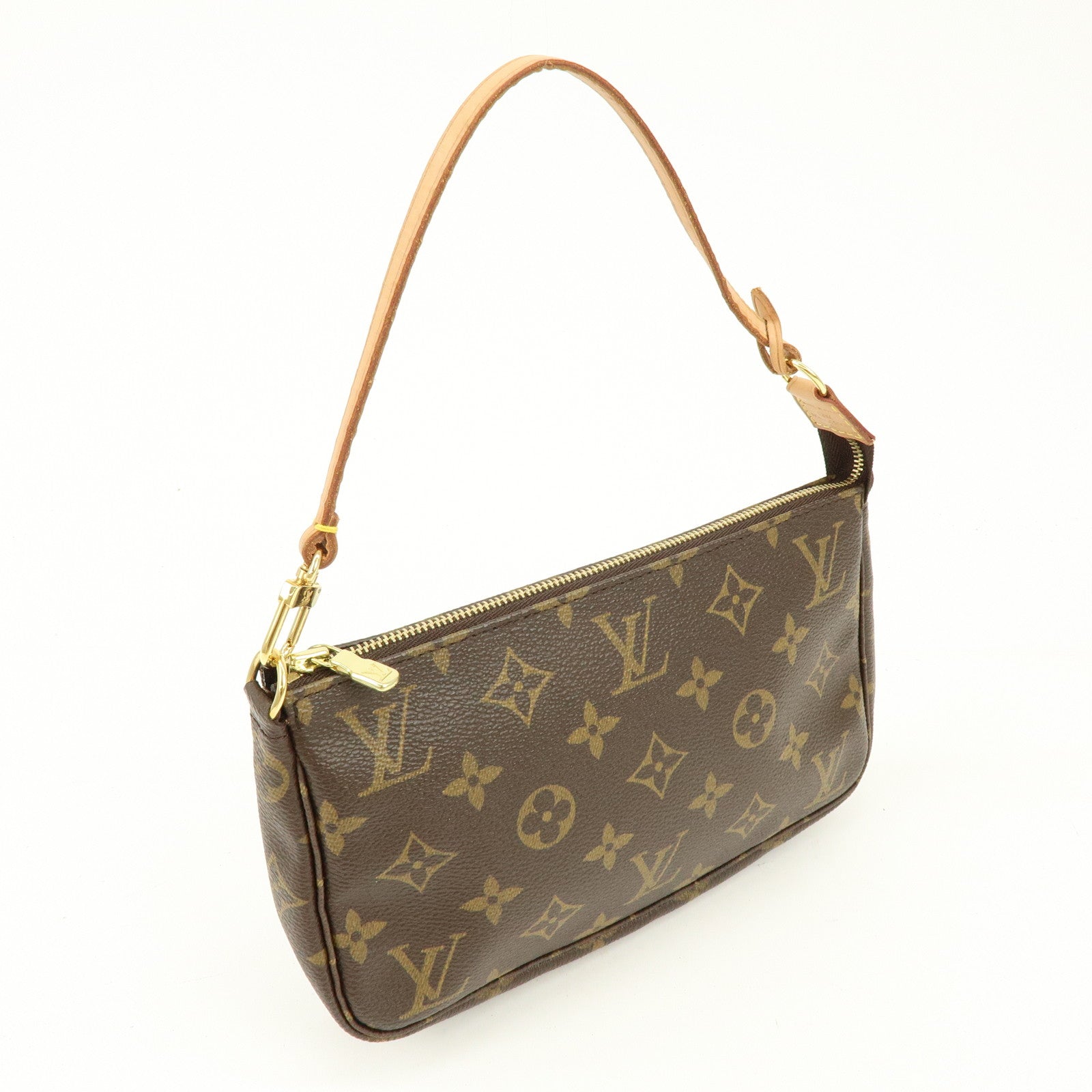 Louis Vuitton Monogram Pochette Accessoires Pouch Hand Bag M51980