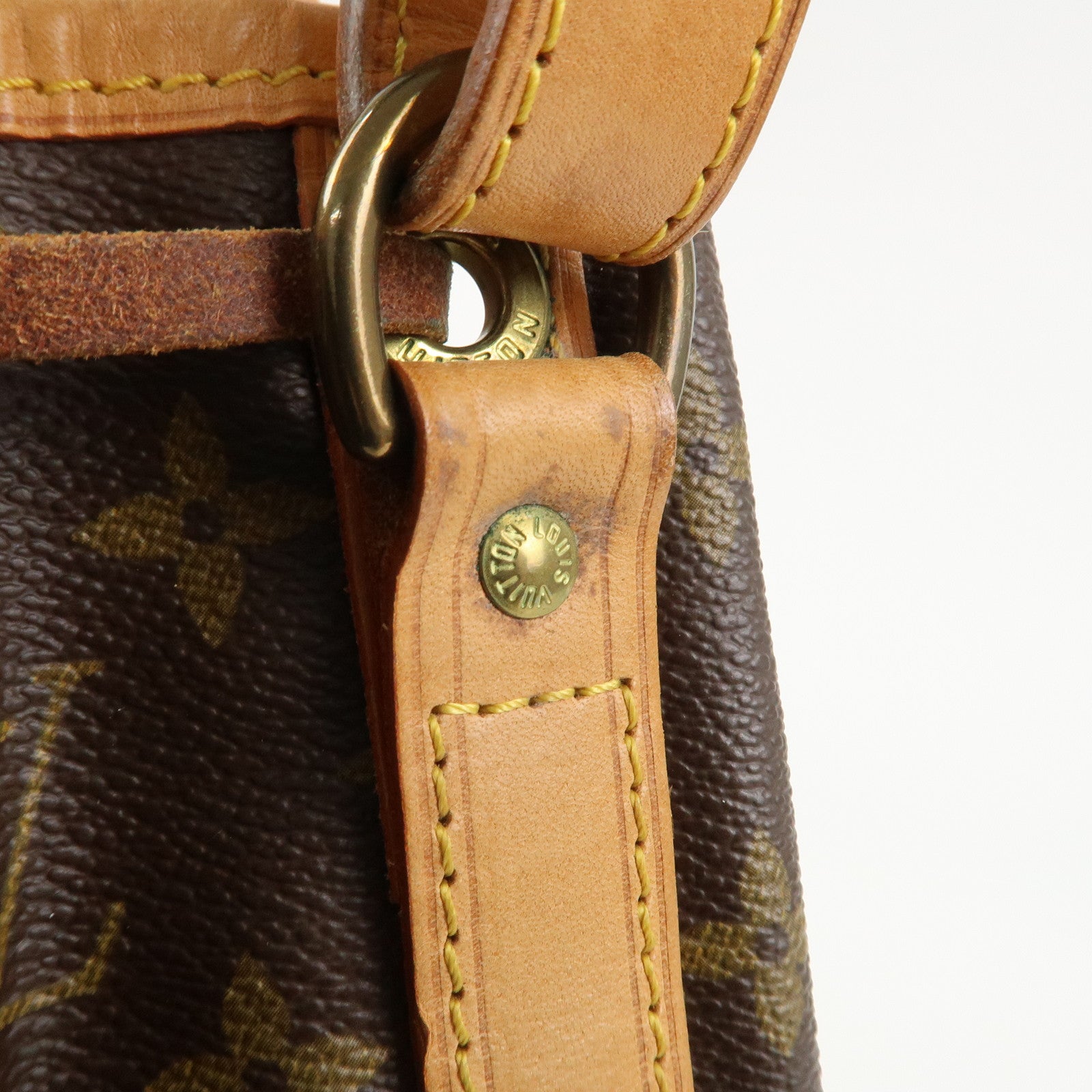 Louis Vuitton Monogram Noe Shoulder Bag Hand Bag Brown M42224