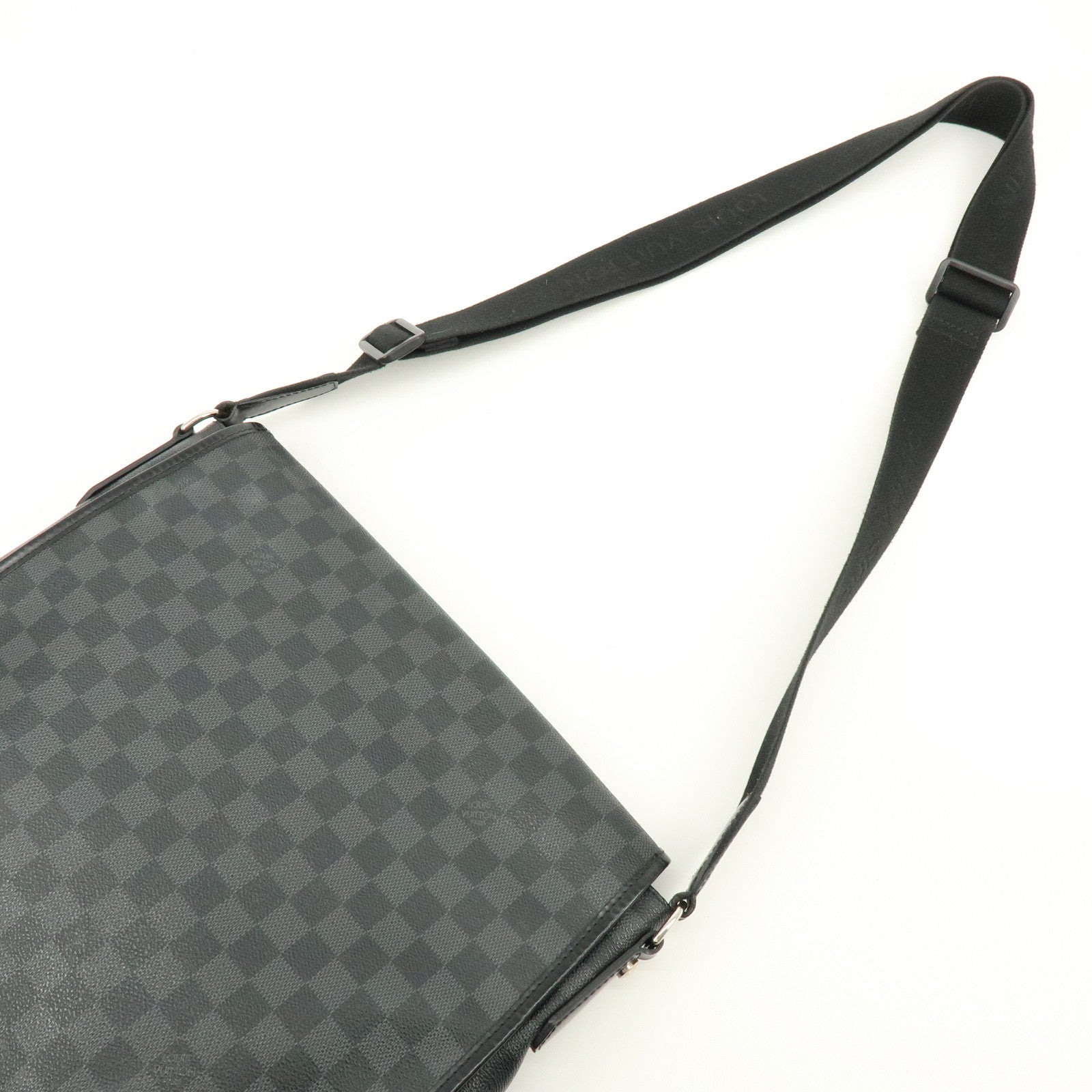 Louis Vuitton Damier Graphite Daniel MM Shoulder Bag N58029