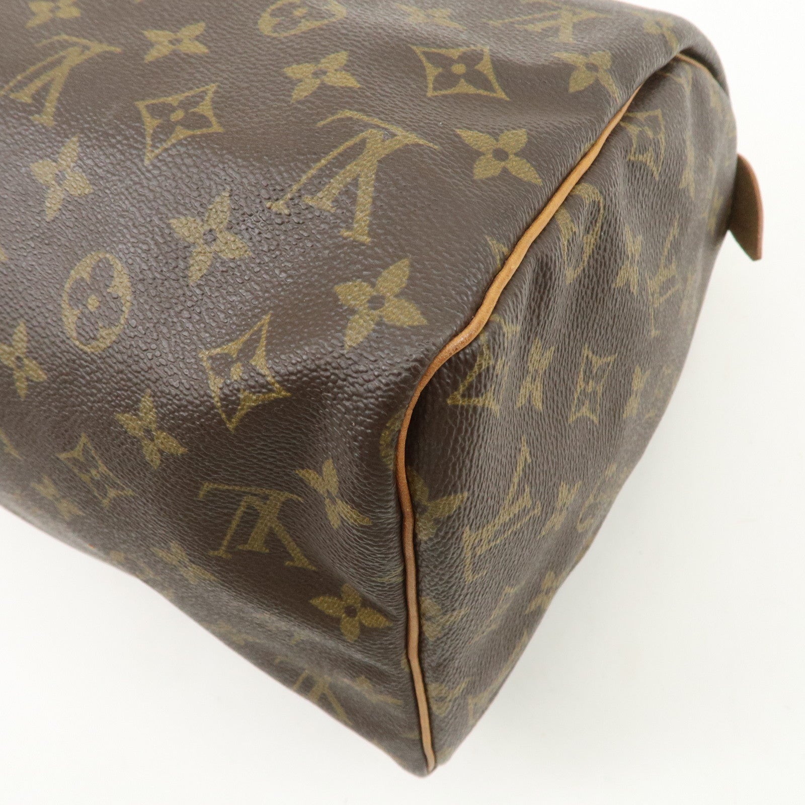 Louis Vuitton Monogram Speedy 30 Boston Bag Hand Bag Brown M41526